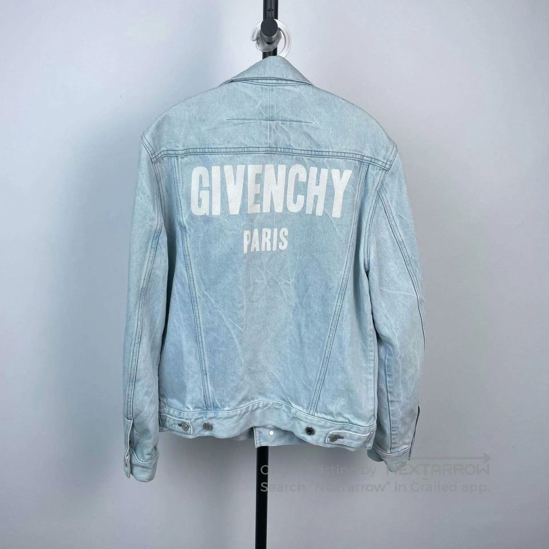 Other Givenchy Light Blue Denim Jacket M. Size US M / EU 48-50 / 2 - 2 Thumbnail