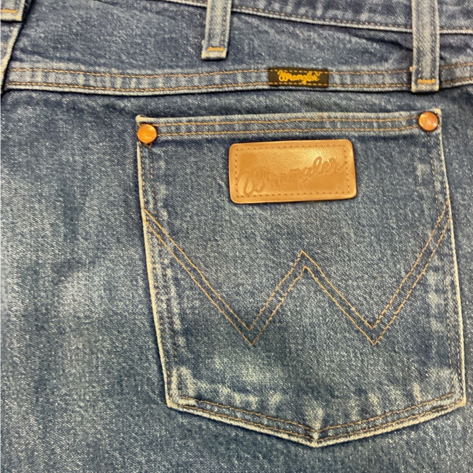 Wrangler Vintage 90s Wrangler Distressed Jeans Size US 40 / EU 56 - 9 Thumbnail