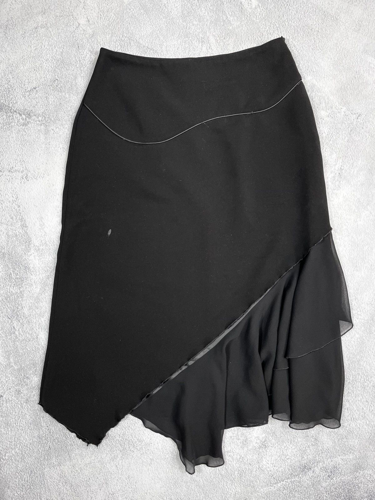Vintage Vintage Y2K asymmetric flared opium retro style skirt 38 Size 27" / US 4 / IT 40 - 6 Thumbnail
