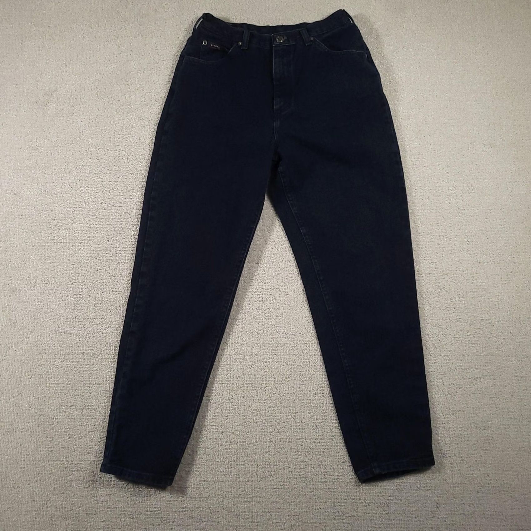 Vintage VINTAGE Lee Riders Jeans Womens 10P Dark Wash High Rise Tapered Leg Mom Denim Womens Jeans Size 32" / US 10 / IT 46 - 2 Thumbnail