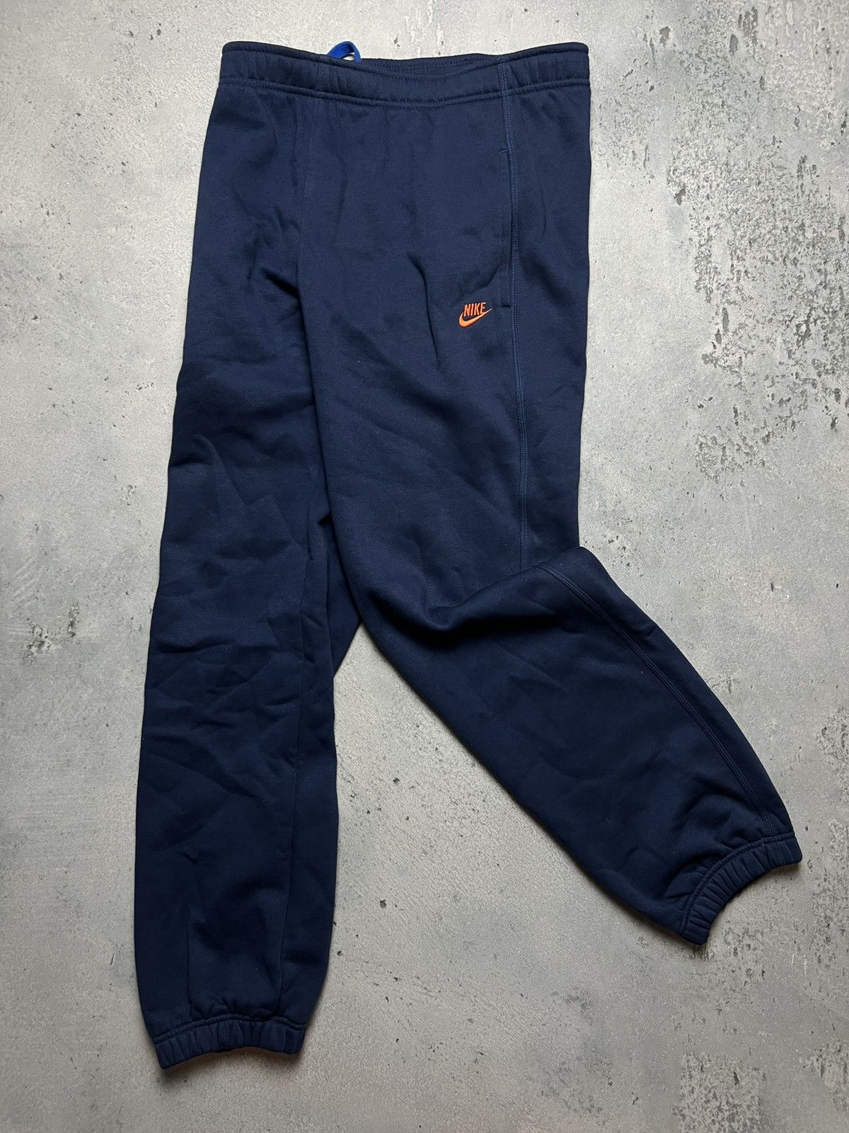 Nike Vintage Y2K Nike Fleece Cotton Drill Track Pants 90s rare Size US 30 / EU 46 - 2 Thumbnail