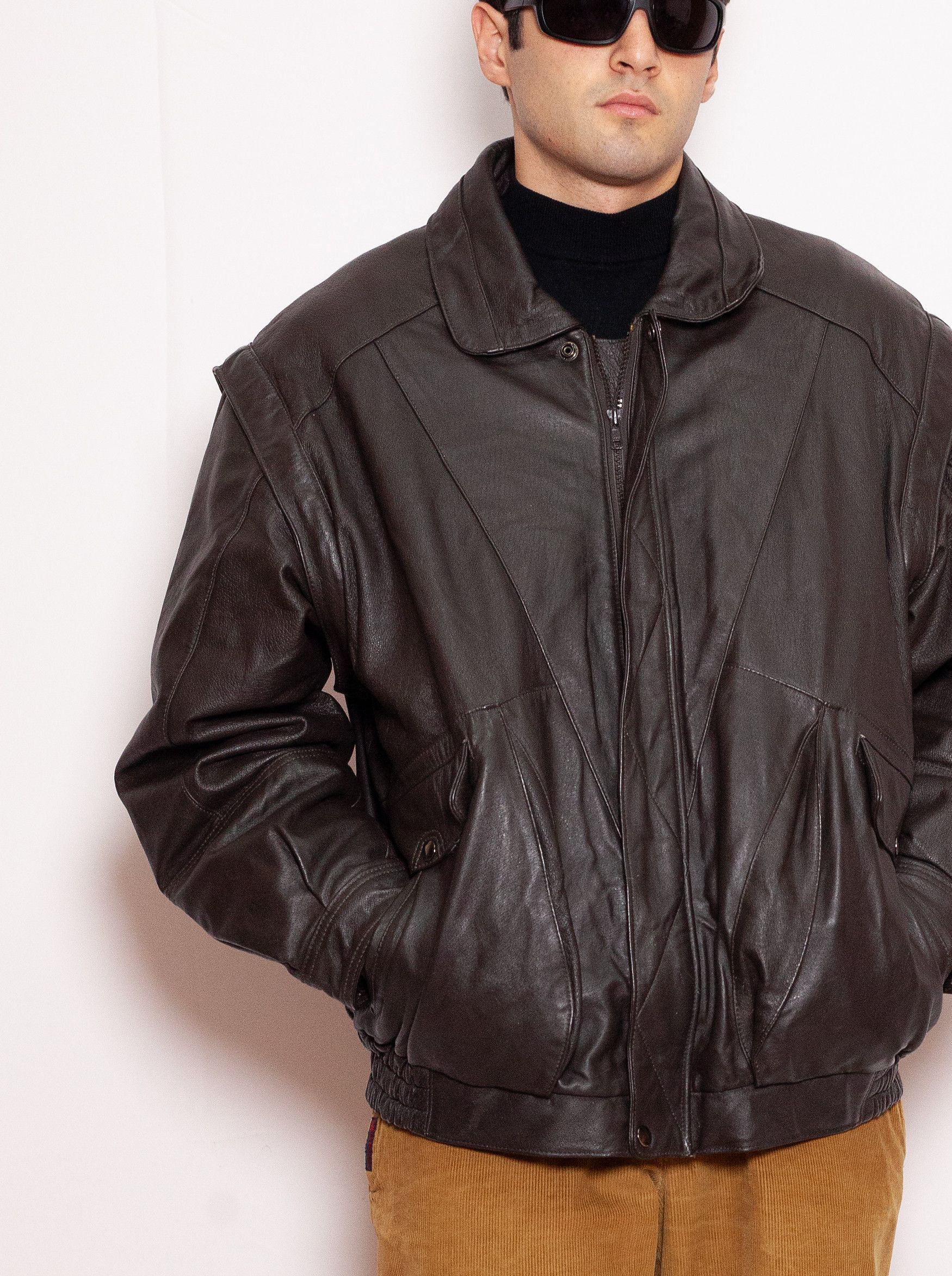 Vintage Vintage leather jacket Bill AA09 Size US L / EU 52-54 / 3 - 5 Thumbnail