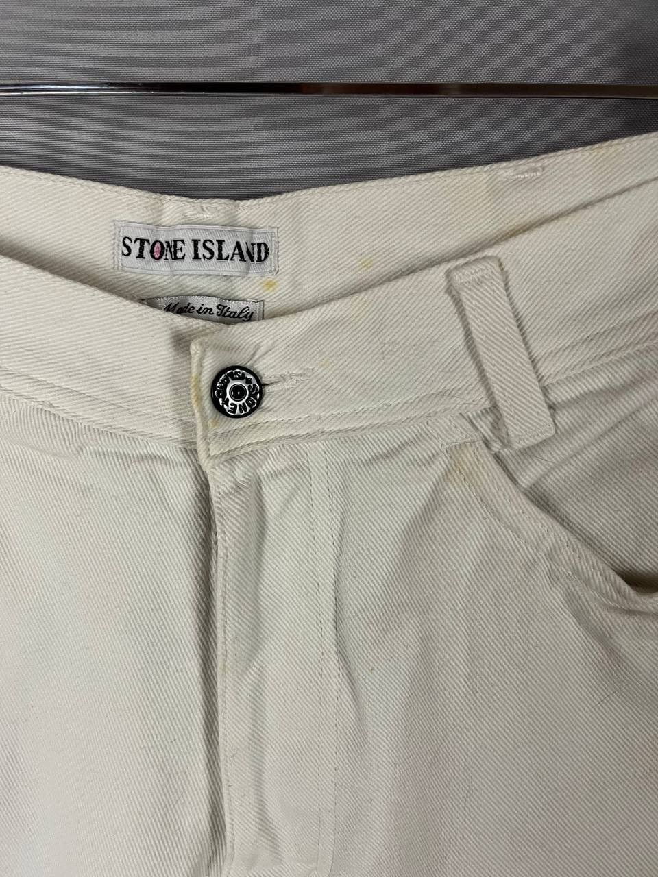 Stone Island Stone Island Denim White Milk Vintage Size US 32 / EU 48 - 4 Thumbnail