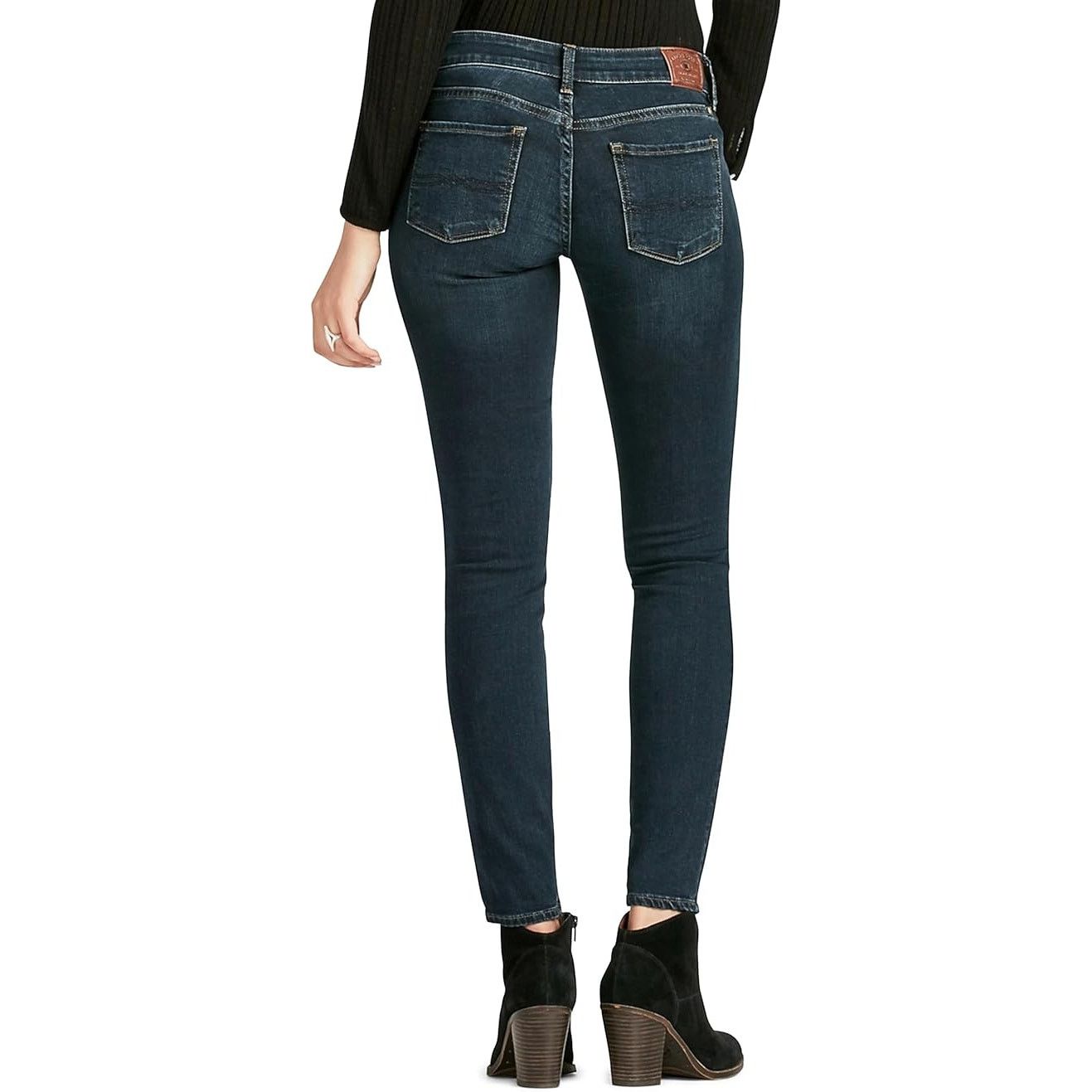 Lucky Brand NWT New Lucky Brand Womens Size 6 Skinny Denim Blue Jeans Size 28" / US 6 / IT 42 - 2 Thumbnail
