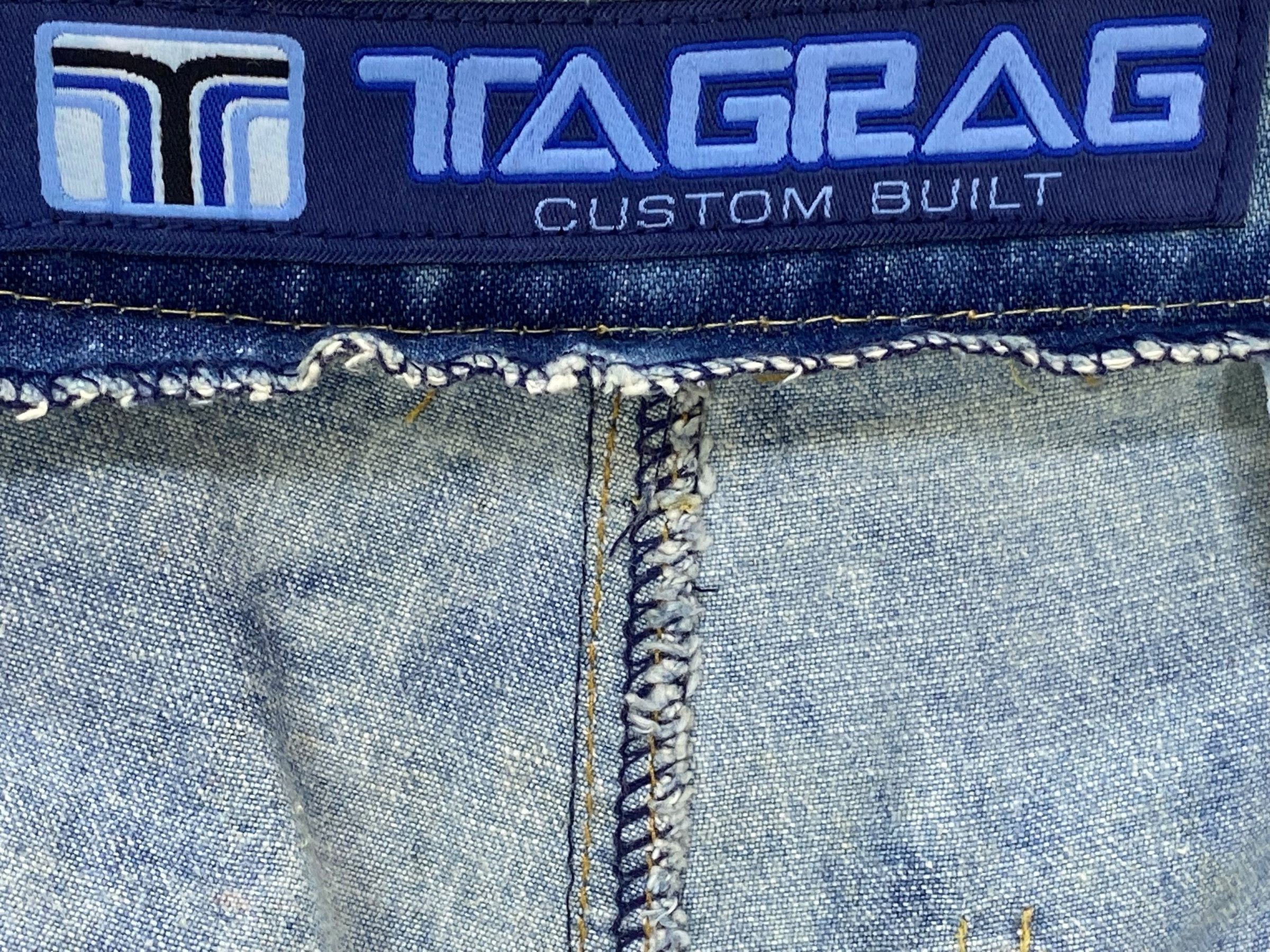 Japanese Brand Vintage Tagrag Savannah Cup 2001 Jeans Made in USA Size US 28 / EU 44 - 9 Thumbnail
