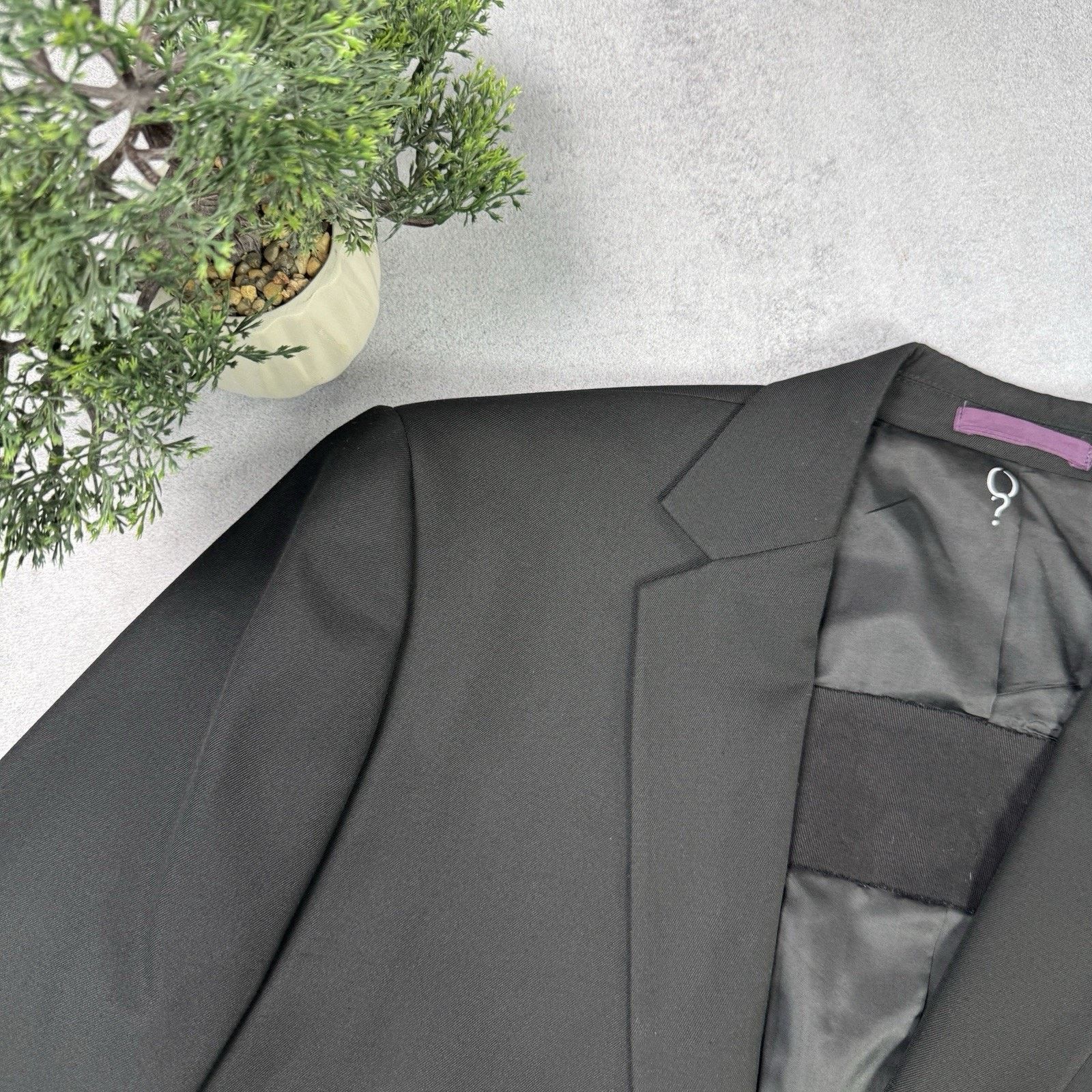 Vintage Oblivious? Recycled Croped Blazer Jacket Women Black Size ONE SIZE - 3 Thumbnail