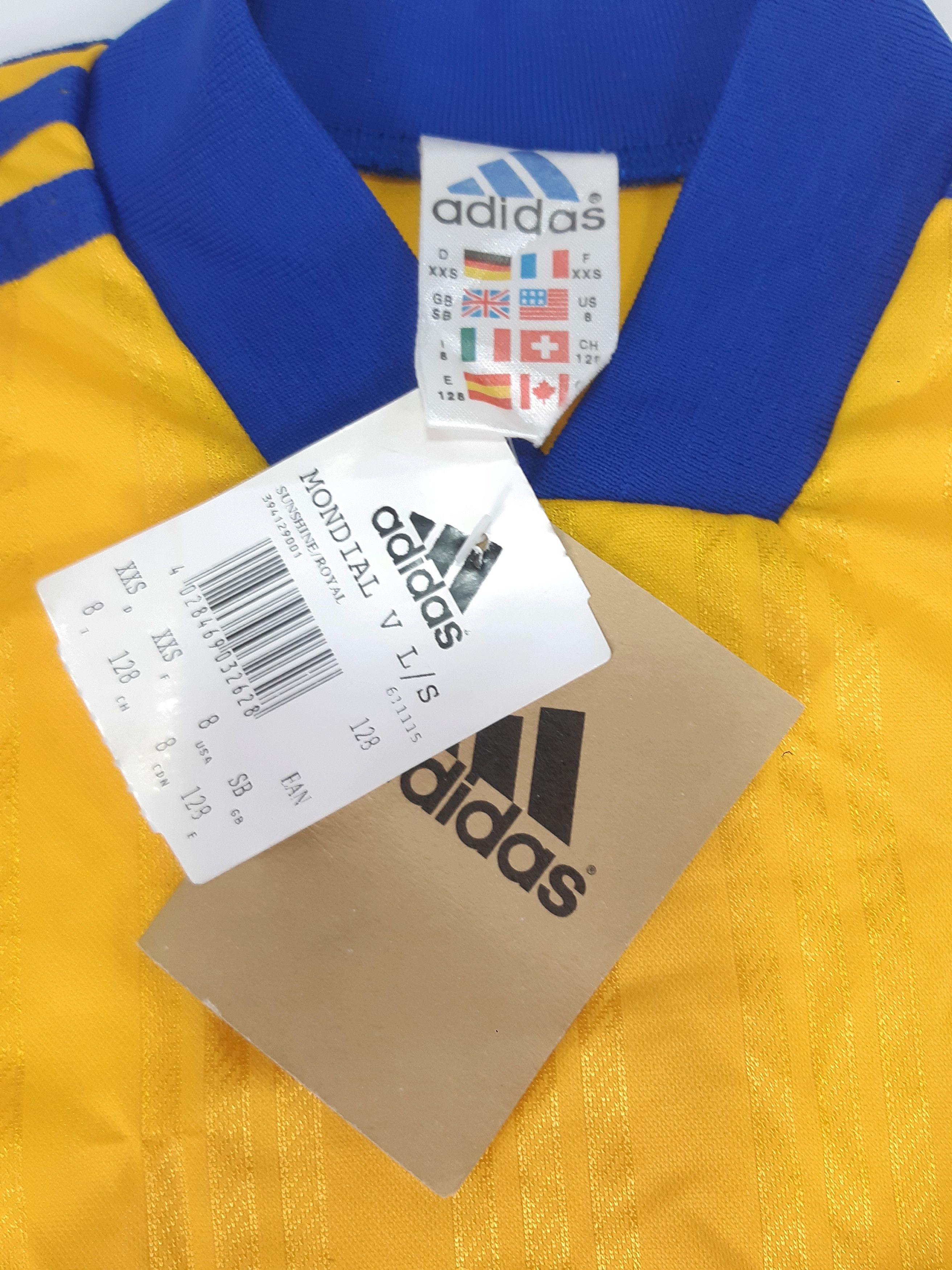 Adidas Vintage 90s ADIDAS Soccer Jersey size XXS NWT Size US XXS / EU 40 - 4 Thumbnail