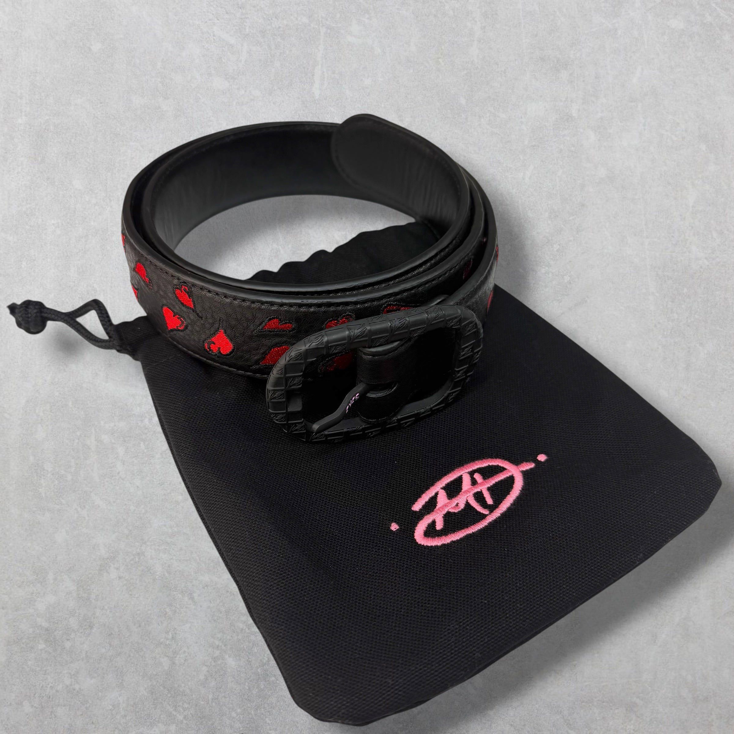 Matty Boy Matty Boy Anti Promo 99 Eyes Heart Belt 32 Size 32 - 2 Thumbnail