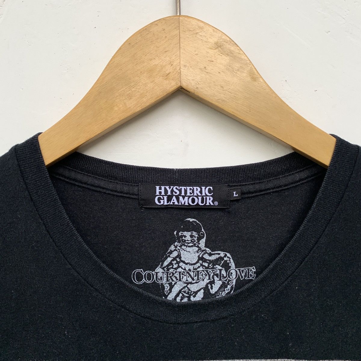Hysteric Glamour Hysteric Glamour Courtney Love Tshirt 2000s Size US L / EU 52-54 / 3 - 3 Thumbnail