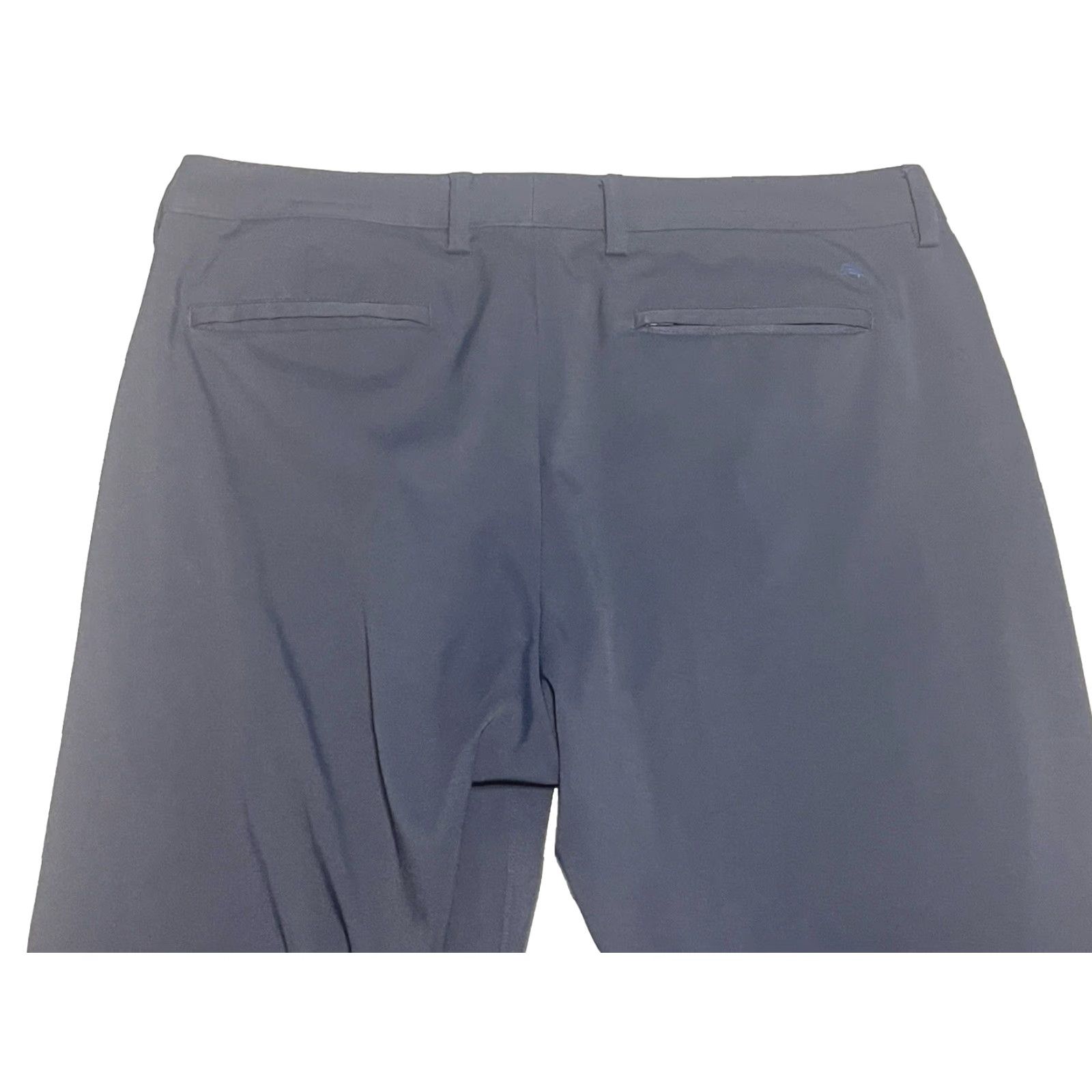 Tommy Bahama Tommy Bahama Pants 37X31 Khaki Blue Performance Chino Athleisure Golf Zip Pocket Size US 37 - 6 Thumbnail