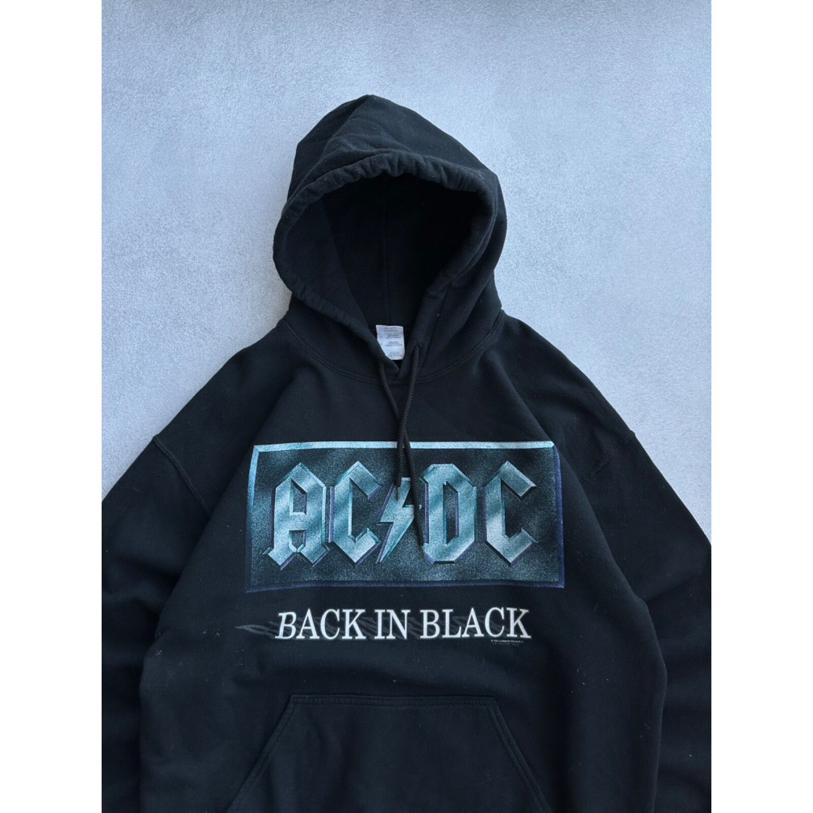 AC/DC VTG AC/DC Back in Black 1995 Rock Band Hoodie Size US L / EU 52-54 / 3 - 5 Thumbnail