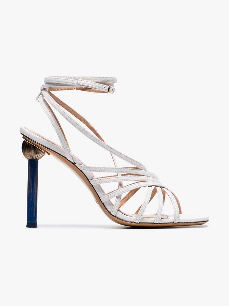 Jacquemus o1mle0824 Les Sandals Pisa in White Size US 5 / IT 35 - 1 Thumbnail
