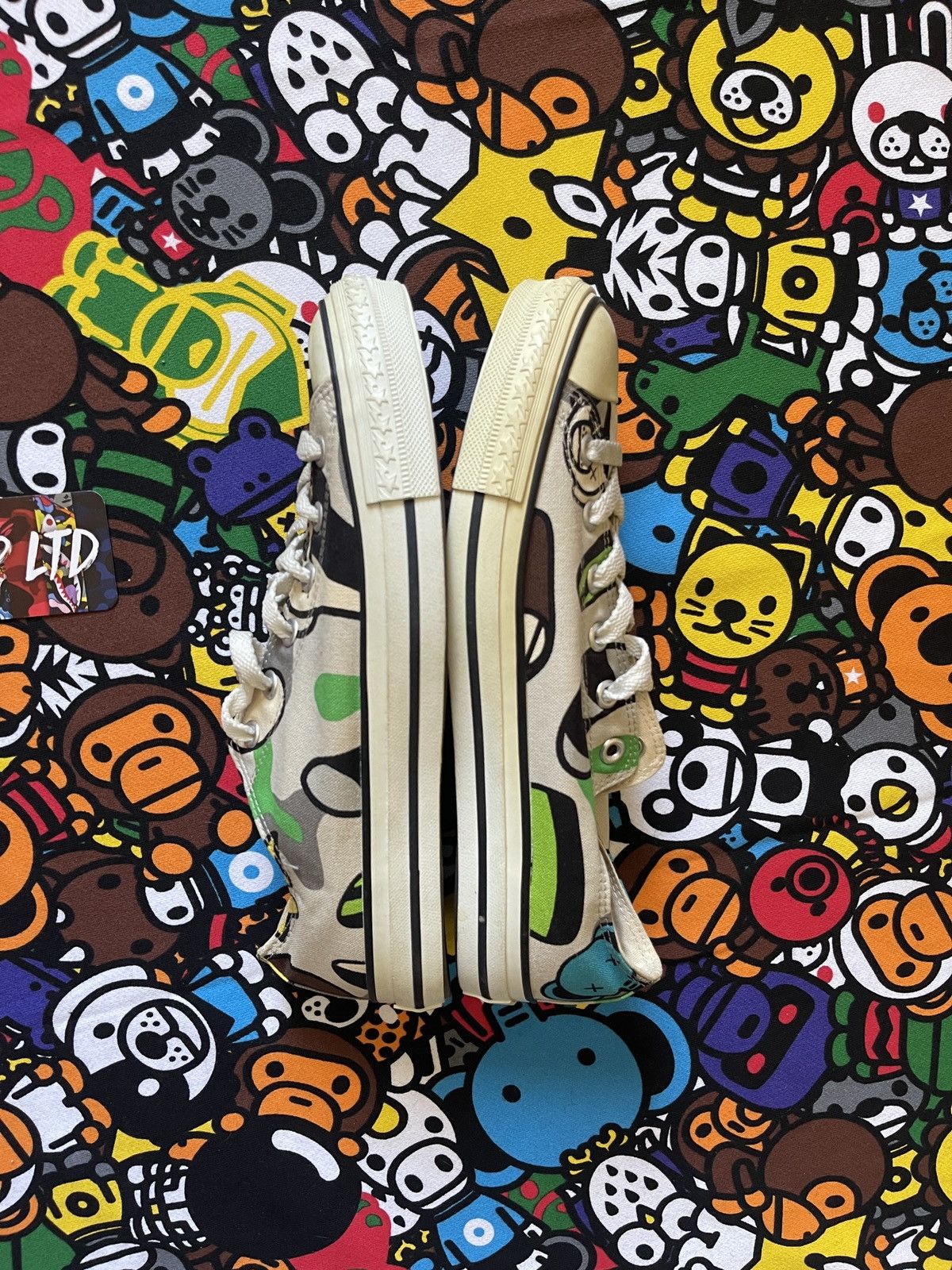 Bape × Kaws A Bathing Ape X Kaws Animal Kingdom Apesta Shoes Size US 9 / EU 42 - 7 Thumbnail