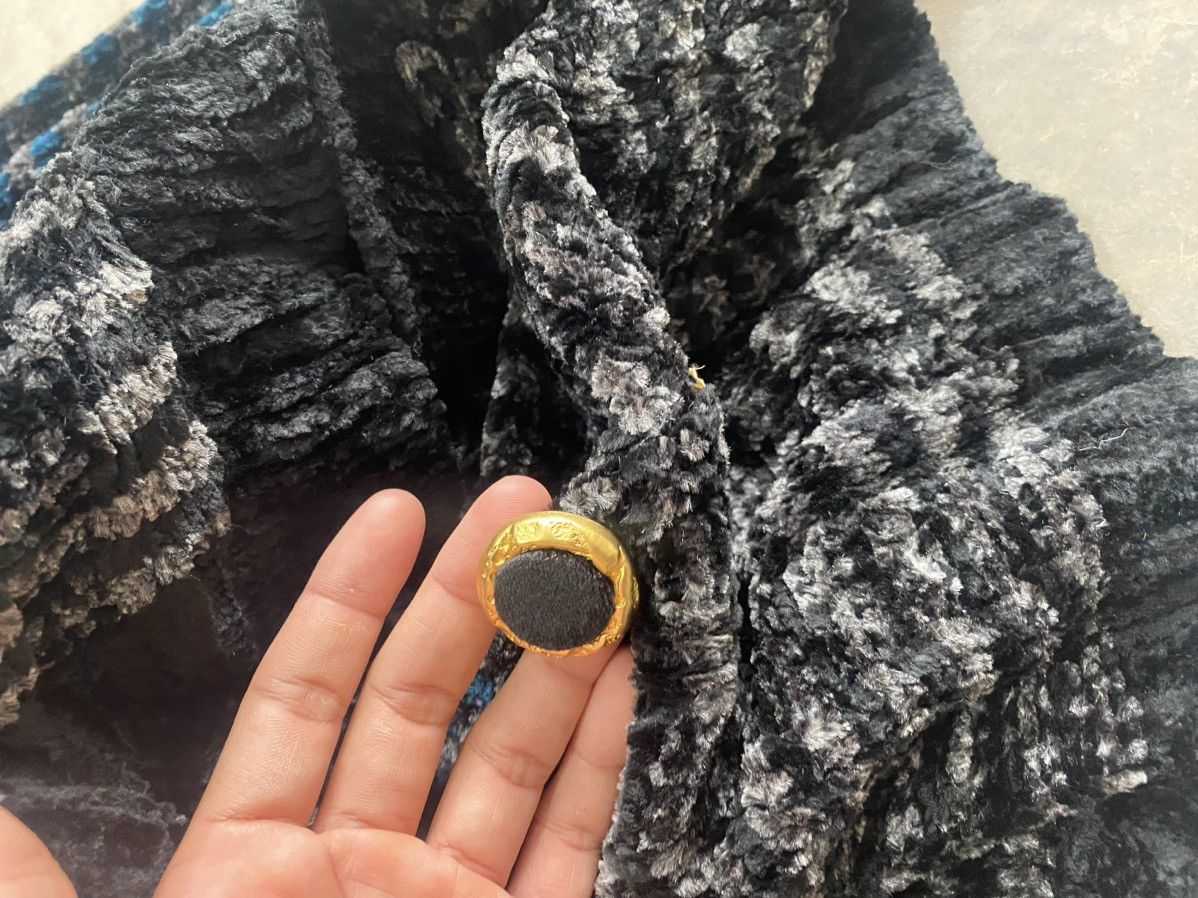 VELVET KNIT VINTAGE JACKET UNBRAND JAPAN PUNK GRUNGE LGB