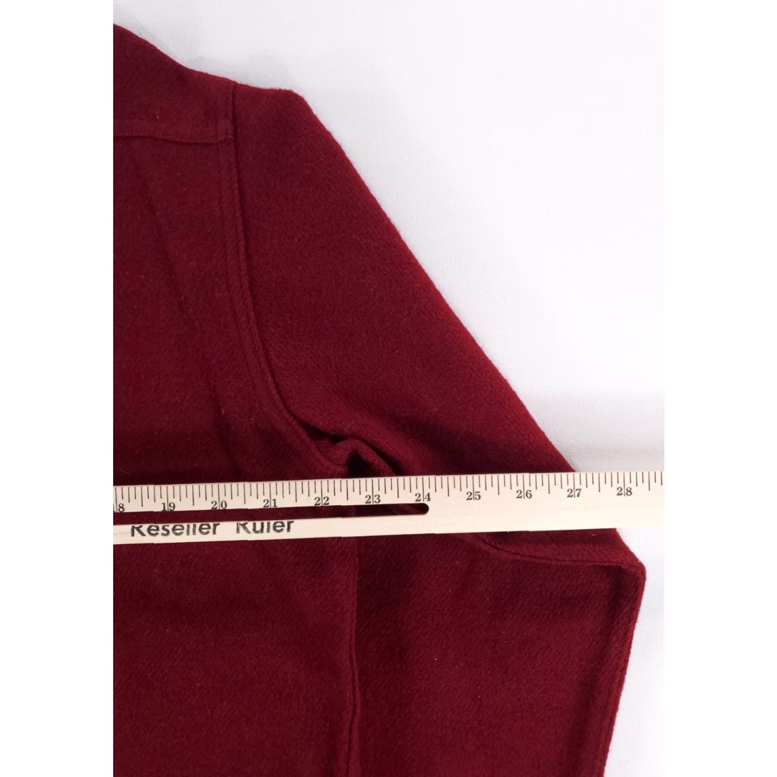 Vintage VINTAGE Woolrich VTG 70s 80s Wool Blend Button Up Shirt Red Crimson Mens L Size US L / EU 52-54 / 3 - 7 Thumbnail