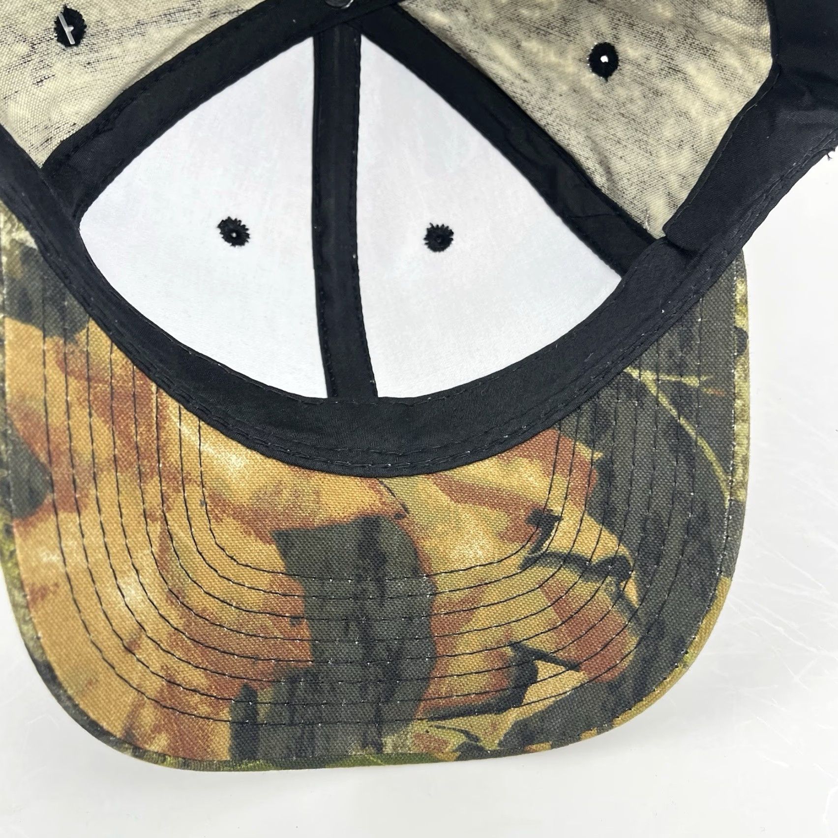Vintage Mossy Oak Full Camo Strapback Hat NEW Size ONE SIZE - 7 Thumbnail