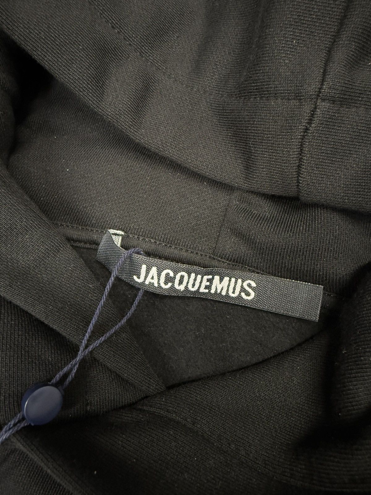 Jacquemus Gros Grain Hoodie Black Size US S / EU 44-46 / 1 - 4 Thumbnail