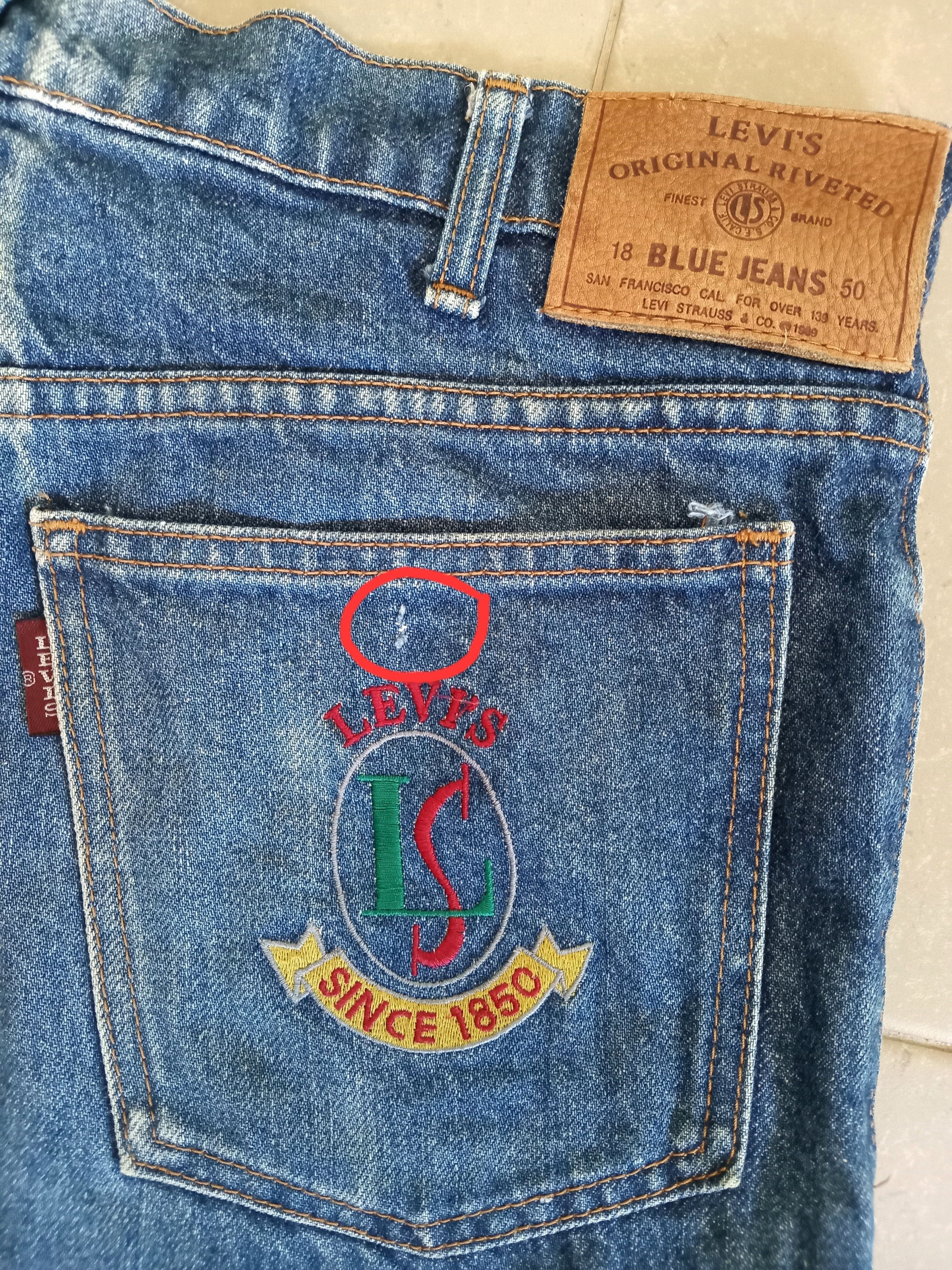 Levi's × Levi's Vintage Clothing Vintage LEVI'S LS Japan Original Riveted Faded Jeans Size US 32 / EU 48 - 10 Thumbnail