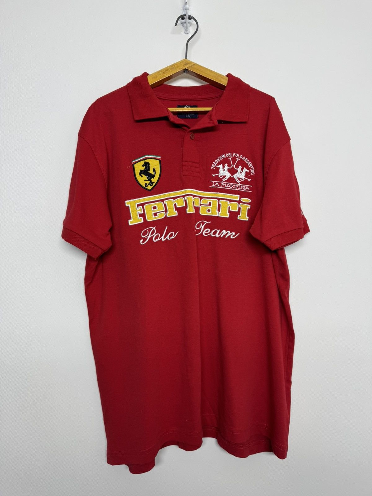 La Martina Ferrari La Martina Vintage Polo Team Racing Size US XXL / EU 58 / 5 - 5 Thumbnail
