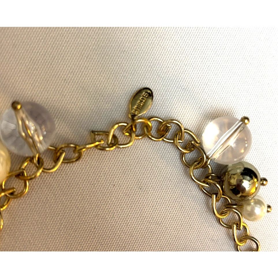 Chicos CHICO's Faux Pearl Bobble Gold Tone 18" Necklace | NWT Size ONE SIZE - 6 Thumbnail