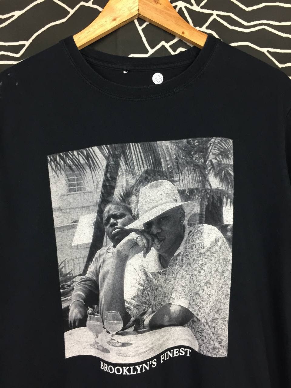 Band Tees × Rap Tees × Vintage Brooklyn's Finest Notorious B.I.G Biggie & Jay Z Rap Tees Size US L / EU 52-54 / 3 - 3 Thumbnail