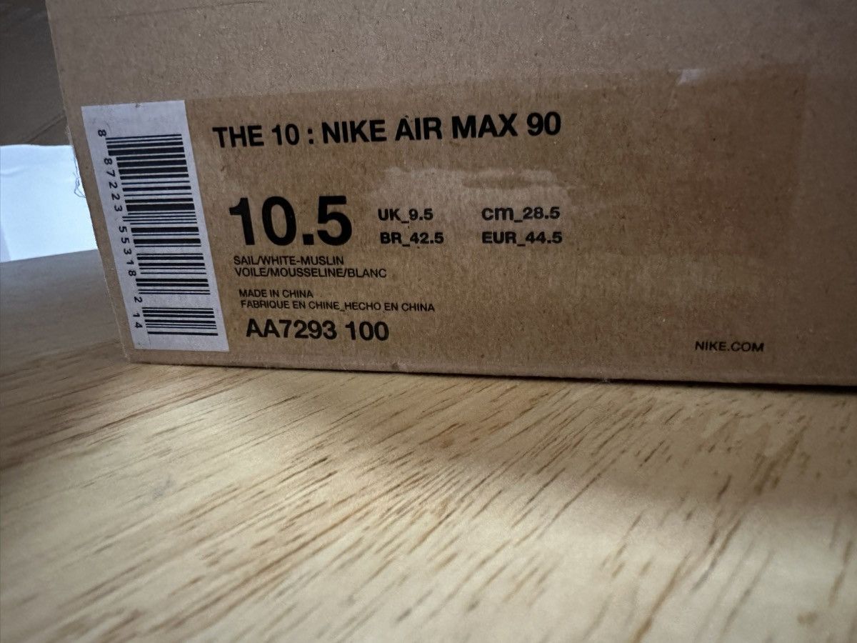 Nike × Off-White Size 10.5 - Nike Air Max 90 x OFF-WHITE The Ten 2017 Size US 10.5 / EU 43-44 - 14 Thumbnail
