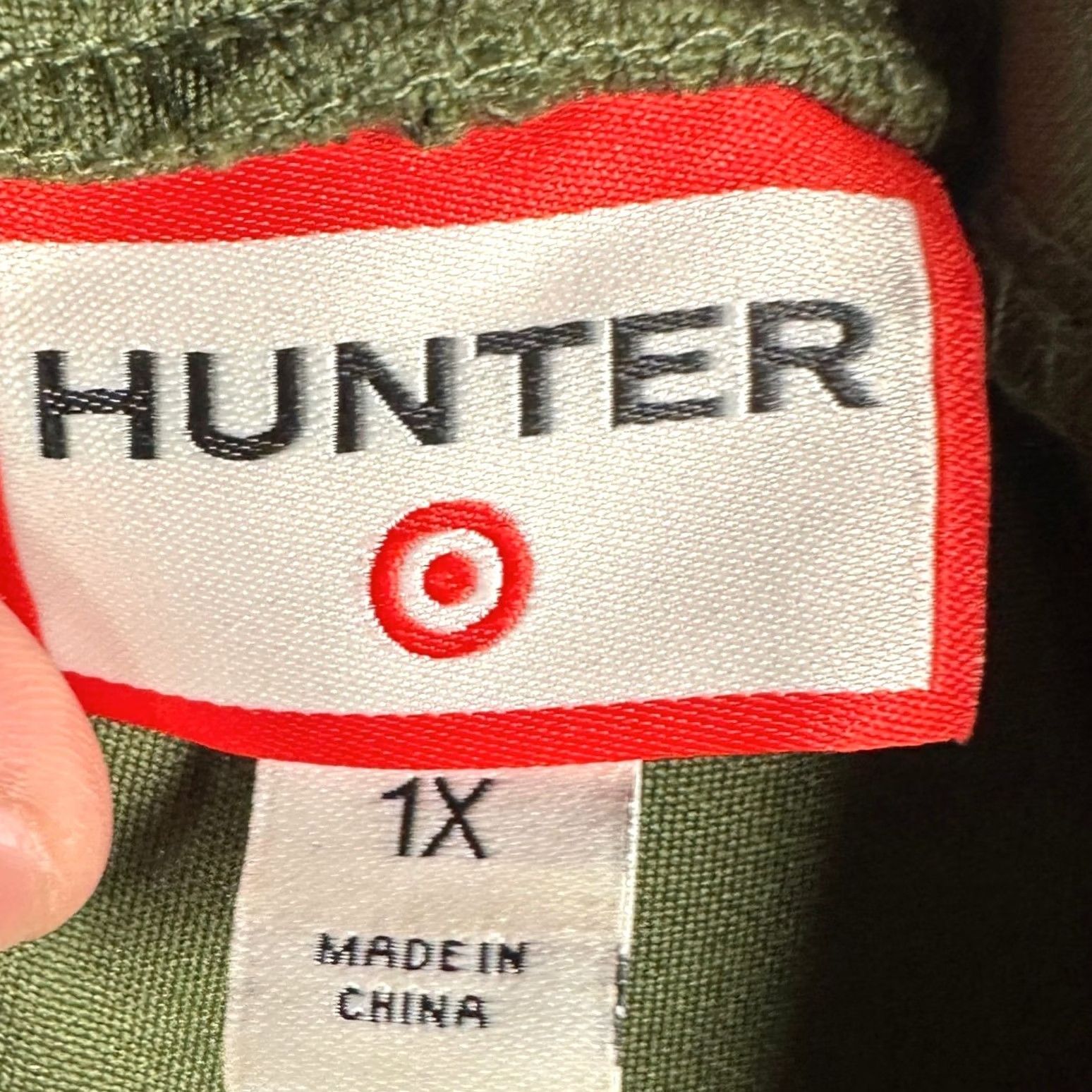 Hunter Hunter For Target Sweatpants Womens 1X Green Snap Side Track Pants Pull On EUC Size 27" / US 4 / IT 40 - 3 Thumbnail