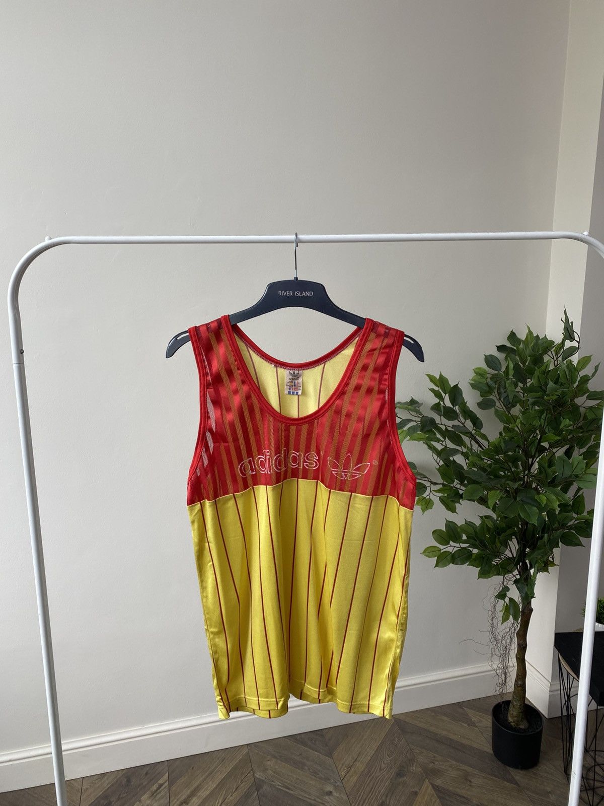 Adidas × Vintage Vintage Adidas Olympic Games 80s Sleeveless Size US M / EU 48-50 / 2 - 1 Thumbnail