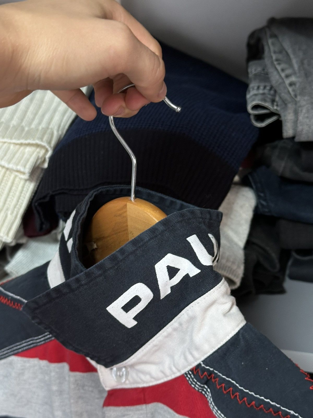 Paul & Shark × Vintage Vintage Paul&Shark Rugby Shirt Y2K Size US L / EU 52-54 / 3 - 5 Thumbnail