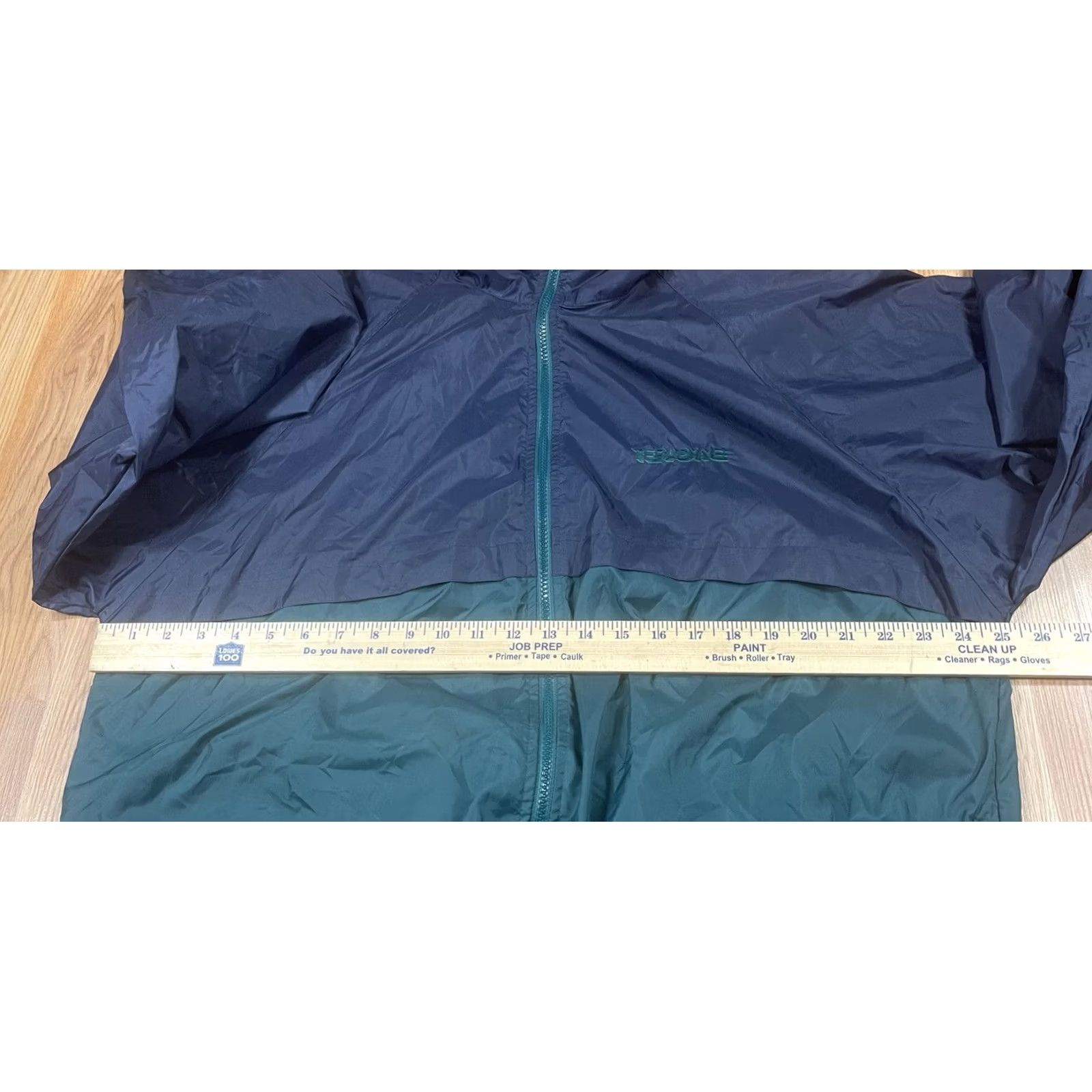 Dunbrooke Dunbrooke Windbreaker Jacket Men XL Blue Green Full Zip Hooded WarmUp Windbreaker Jacket XL Men Size US XL / EU 56 / 4 - 6 Thumbnail