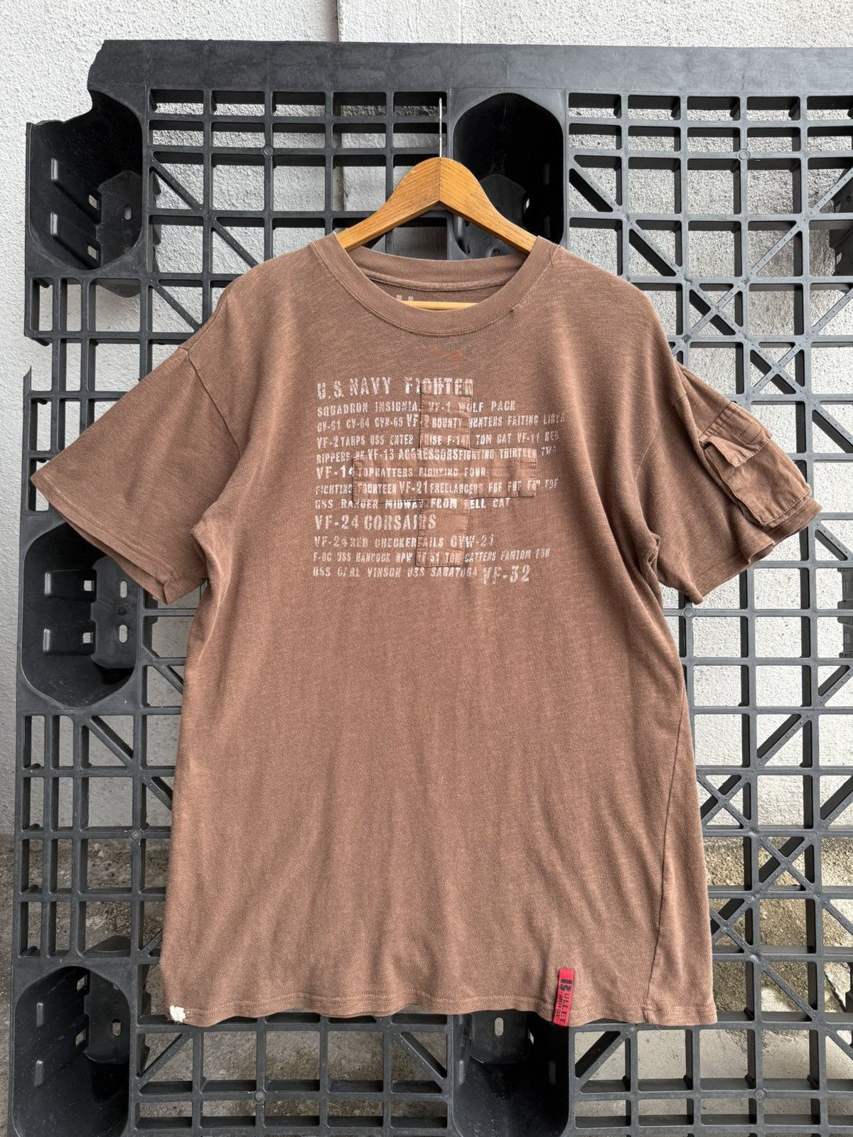 Bullet Noise Navy Army Tech Bullet Noise Y2K Parachute Japan Tee Size US XL / EU 56 / 4 - 1 Thumbnail