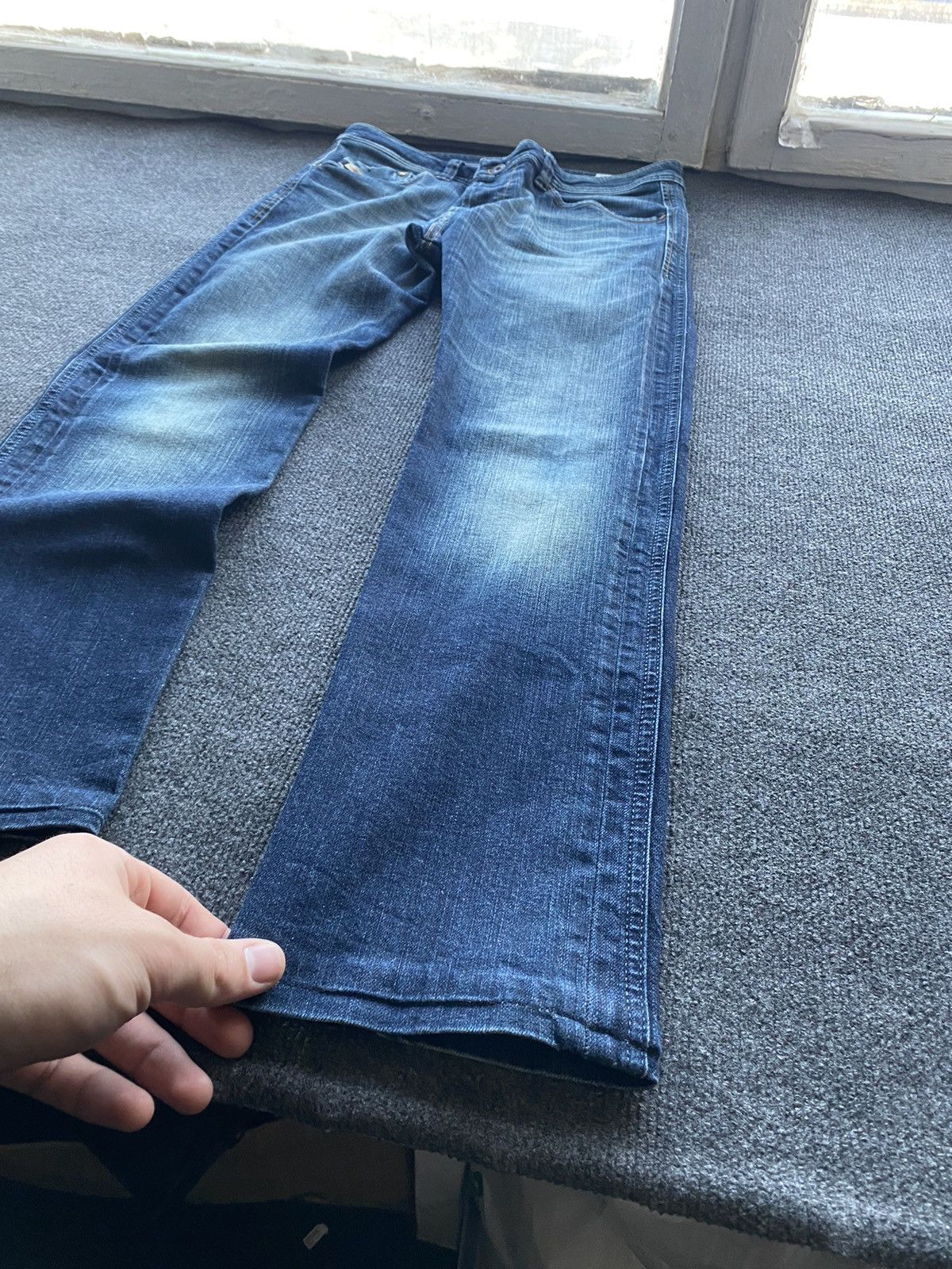 Diesel 🔥Opium Punk Diesel darron 32 size blue jeans men gothic emo Size US 32 / EU 48 - 4 Thumbnail