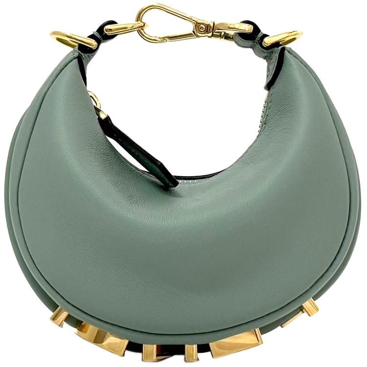 Fendi FENDI Mini Bag Green Leather Size ONE SIZE - 1 Thumbnail