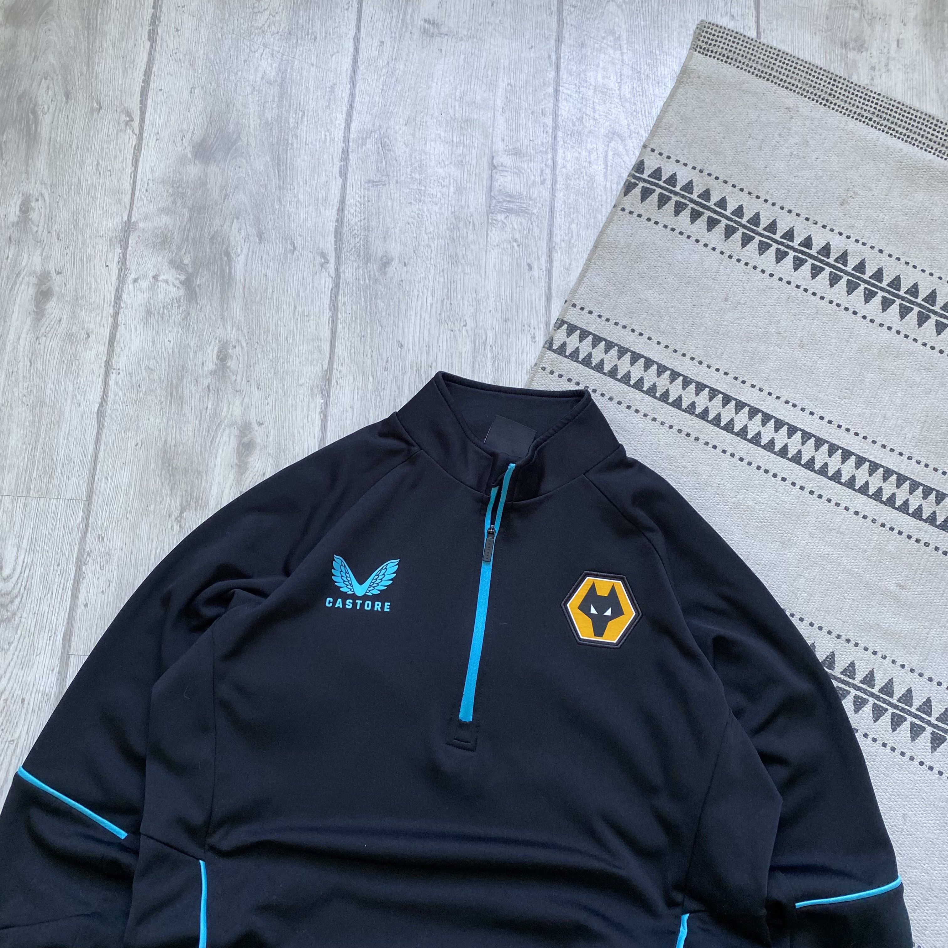 Adidas ⚽️ Blockore Wolverhampton jersey longsleeve wolves Drill Size US M / EU 48-50 / 2 - 2 Thumbnail