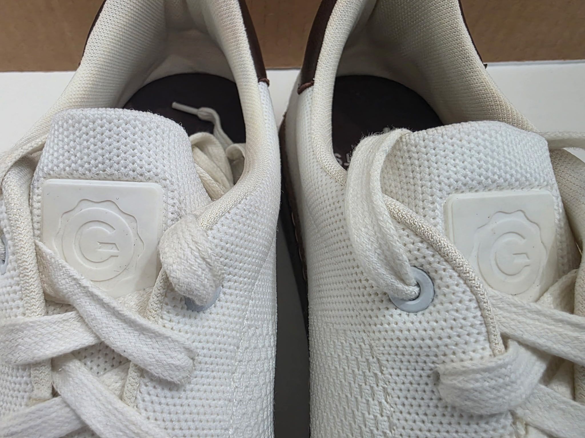 Greats Greats Royale Knit Sneakers - White/Gum - Size 14 Size US 14 / EU 47 - 3 Thumbnail