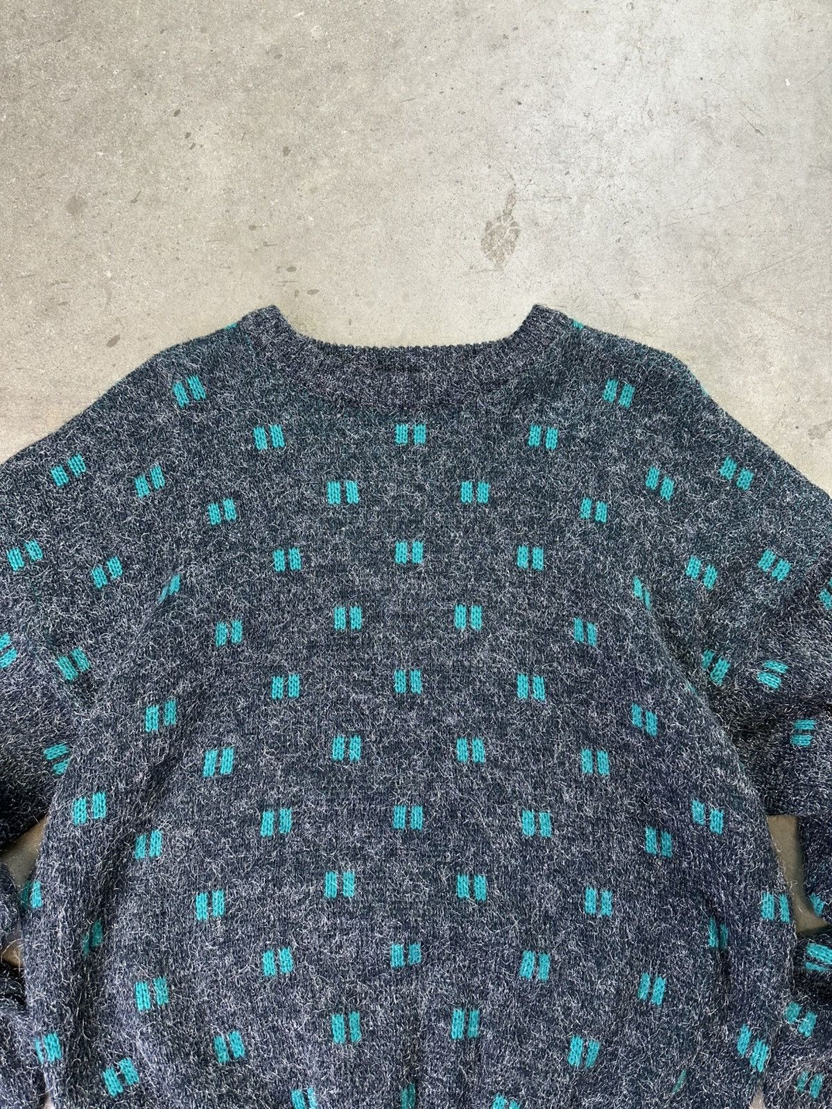 Sears × Vintage vintage 80s sears abstract pattern knit sweater medium Size US M / EU 48-50 / 2 - 3 Thumbnail