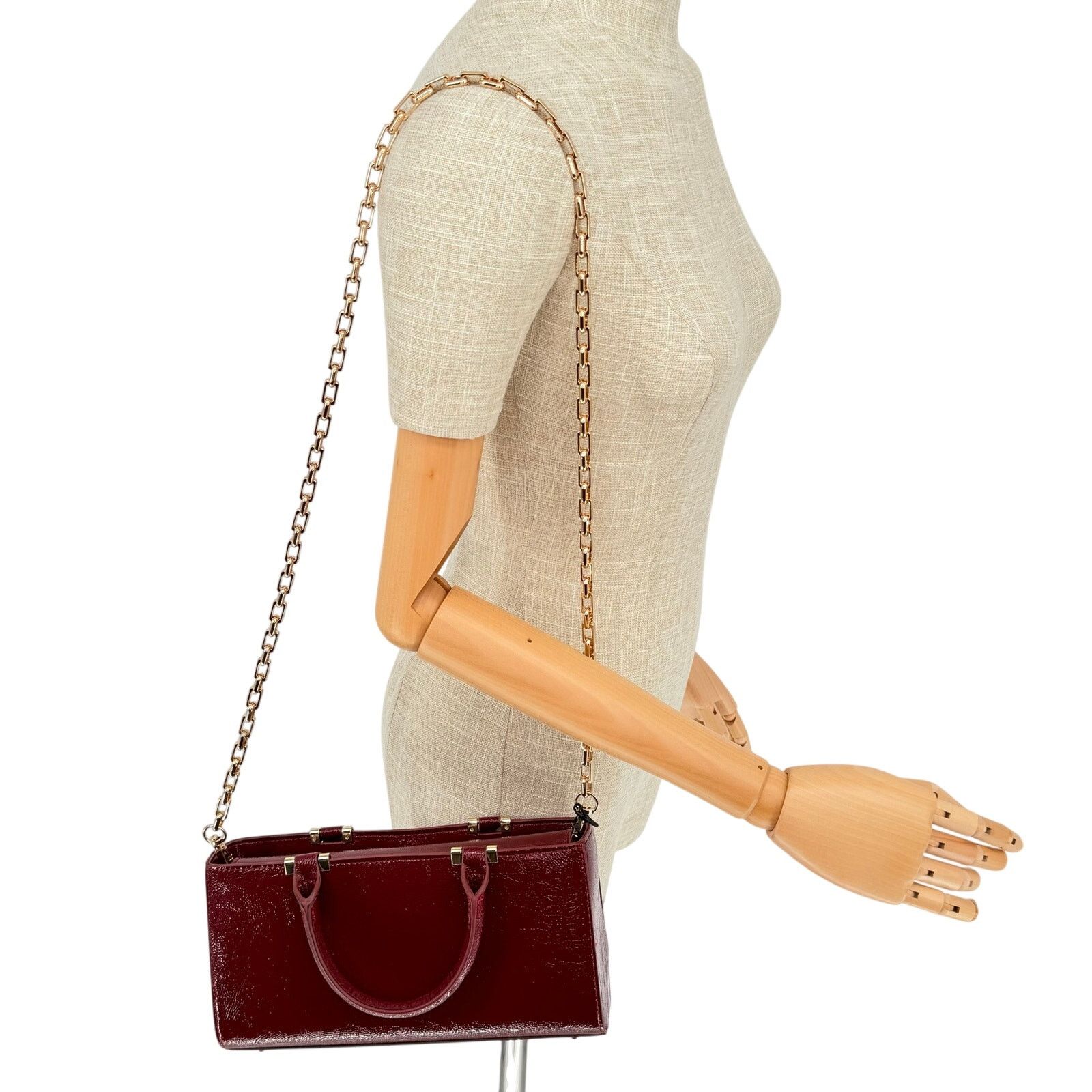 Zara Zara Textured Burgundy Red Handbag Ref 6813/410 NWOT Size ONE SIZE - 12 Thumbnail