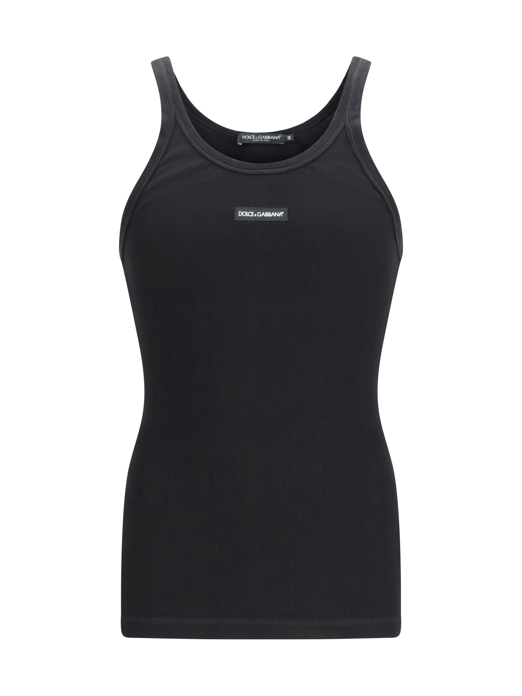 Dolce & Gabbana Cotton printed tank Top Size US XXL / EU 58 / 5 - 1 Thumbnail
