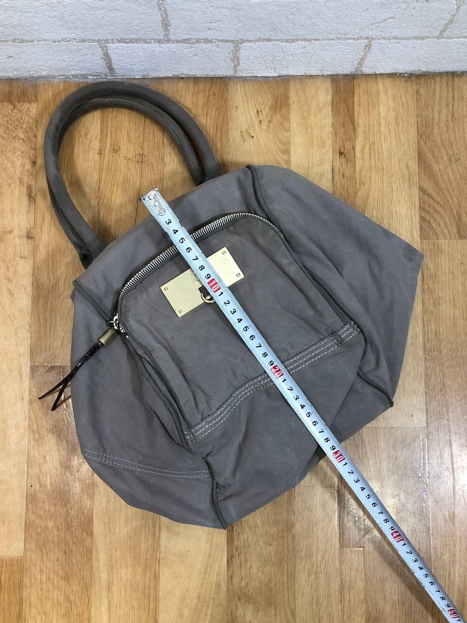 Diesel × Vintage Vintage Diesel Multi Pocket Leather Cargo Bag Avant Garde Size ONE SIZE - 5 Thumbnail