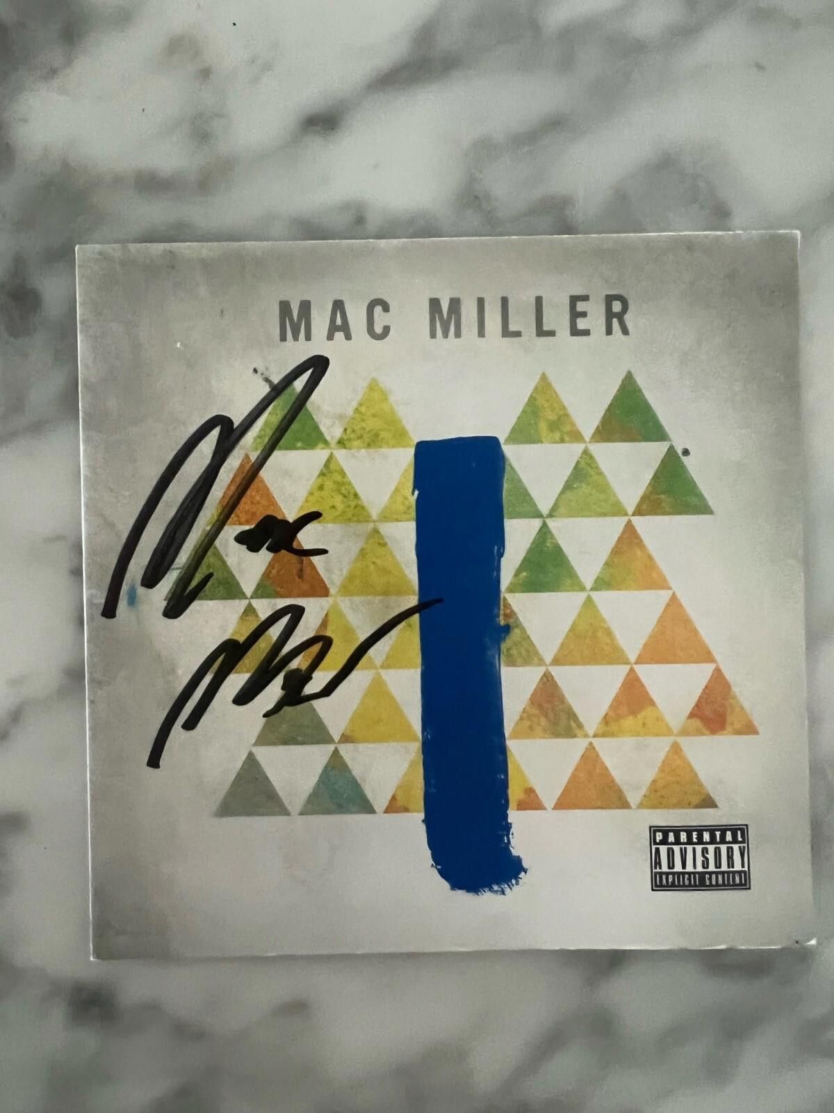Designer MAC MILLER SIGNED BLUE SLIDE PARK CD AUTOGRAPHED - COA Size ONE SIZE - 1 Thumbnail