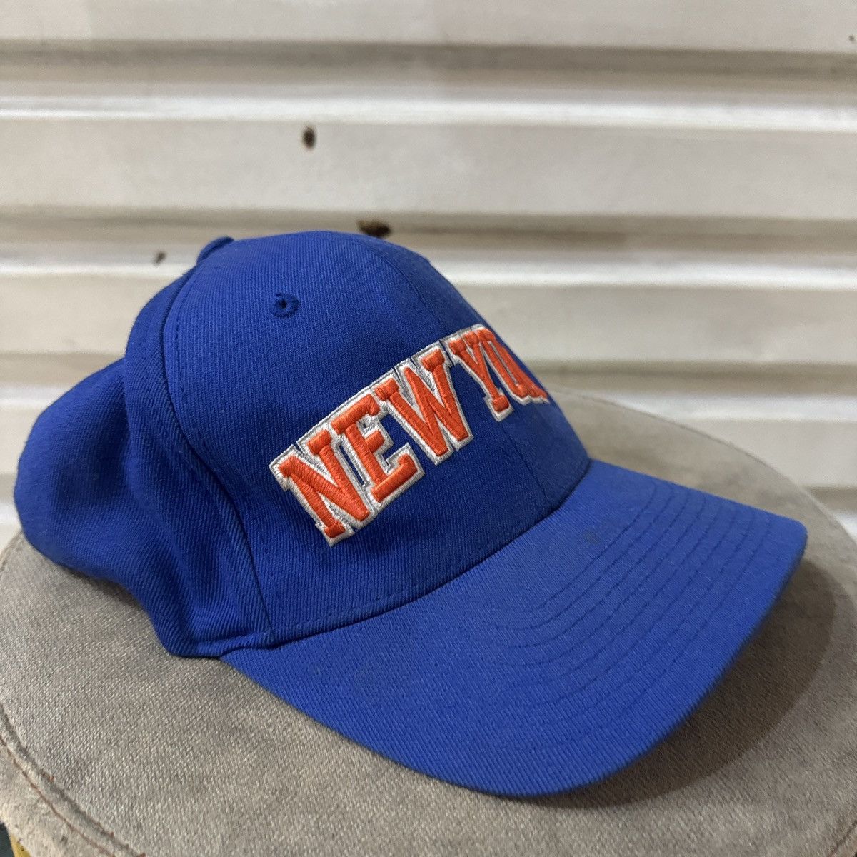 Mitchell & Ness MITCHELL & NESS NYK NEW YORK KNICKS FLEX 110 SNAPBACK Size ONE SIZE - 3 Thumbnail