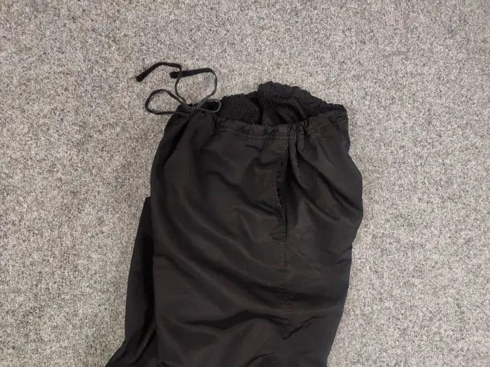 Puma Vintage Puma Logo Zip Knees Black track Pants Y2K Style Size US 32 / EU 48 - 13 Thumbnail