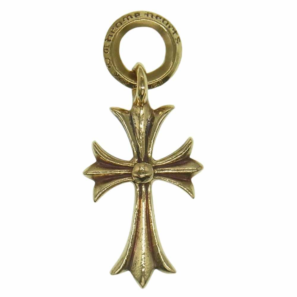 image of Chrome Hearts Gold Cross Charm, Men's