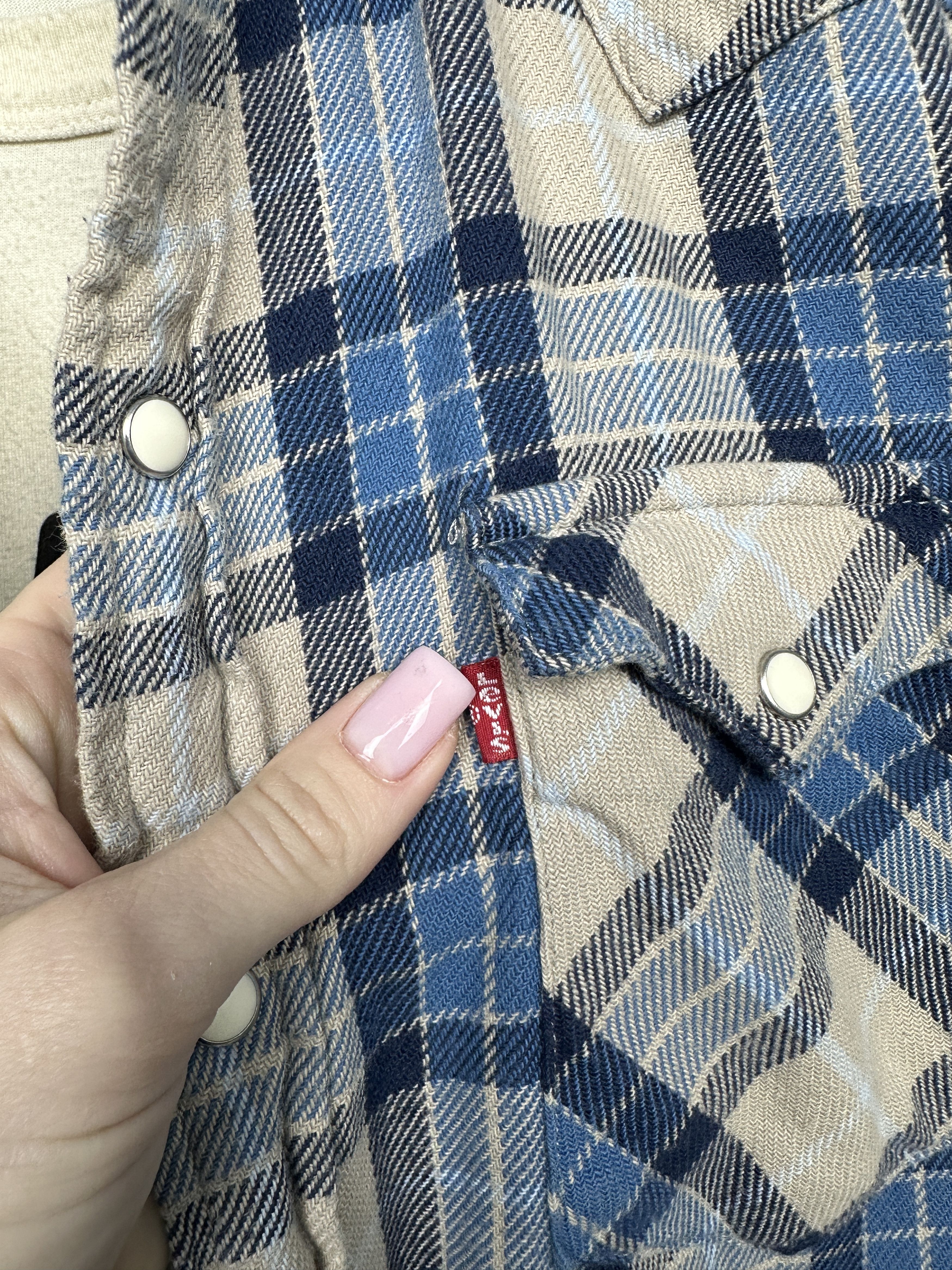 Levi's Levi's Vintage Mens Flannel Plaid Shirt Size US M / EU 48-50 / 2 - 3 Thumbnail