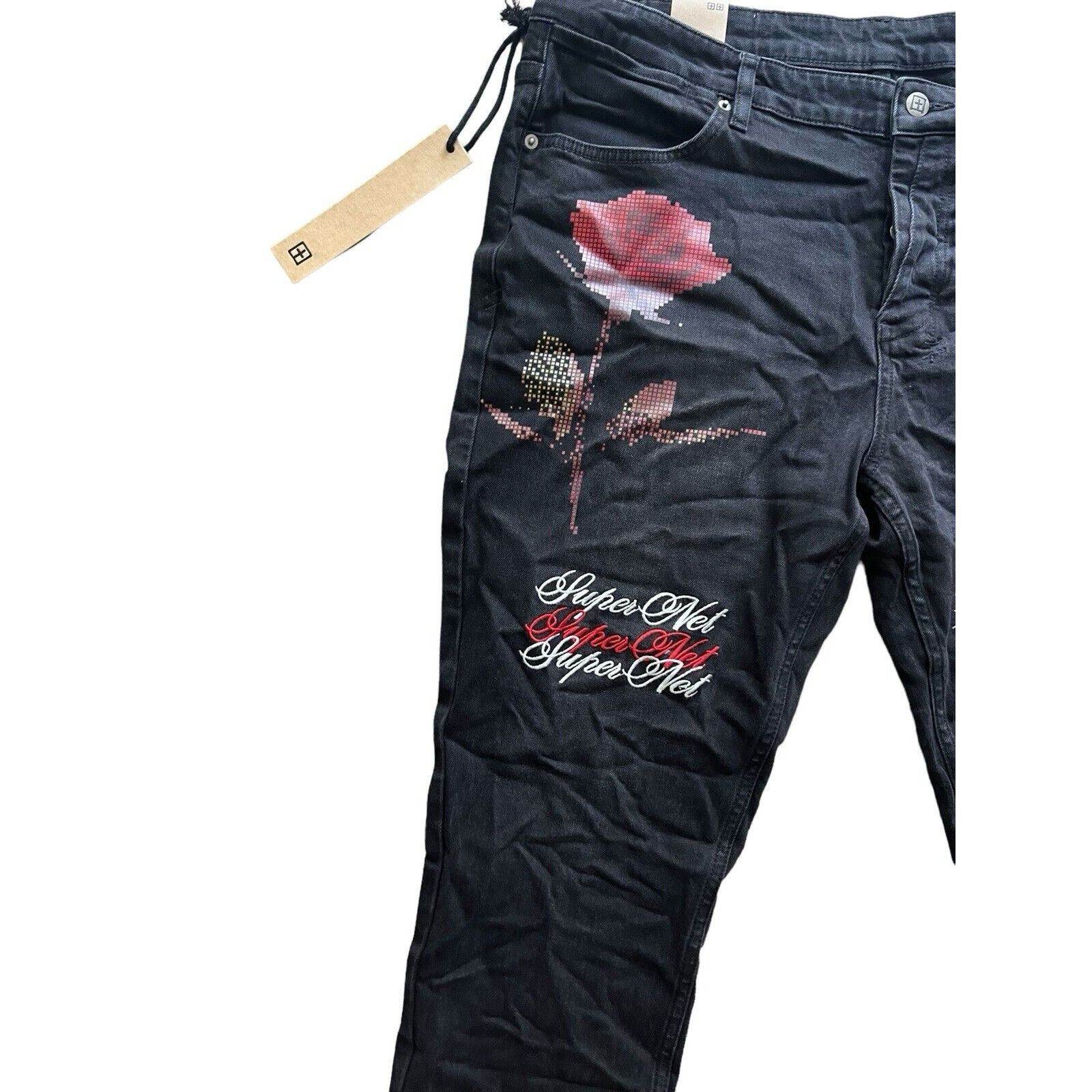 Ksubi Ksubi Jeans Mens Van Winkle Skinny Leg Black $260 Size 40/32 Size US 40 / EU 56 - 8 Thumbnail