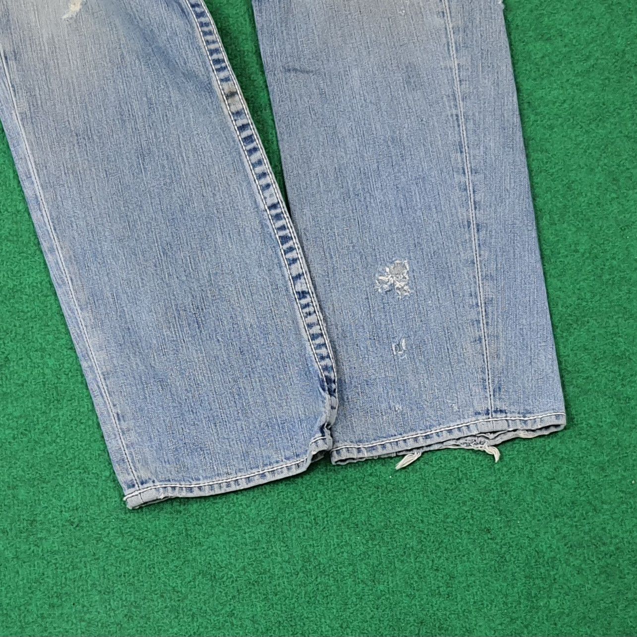 True Religion Vintage True Religion Marco Big T Distressed Jeans C272N13 Size US 33 - 7 Thumbnail
