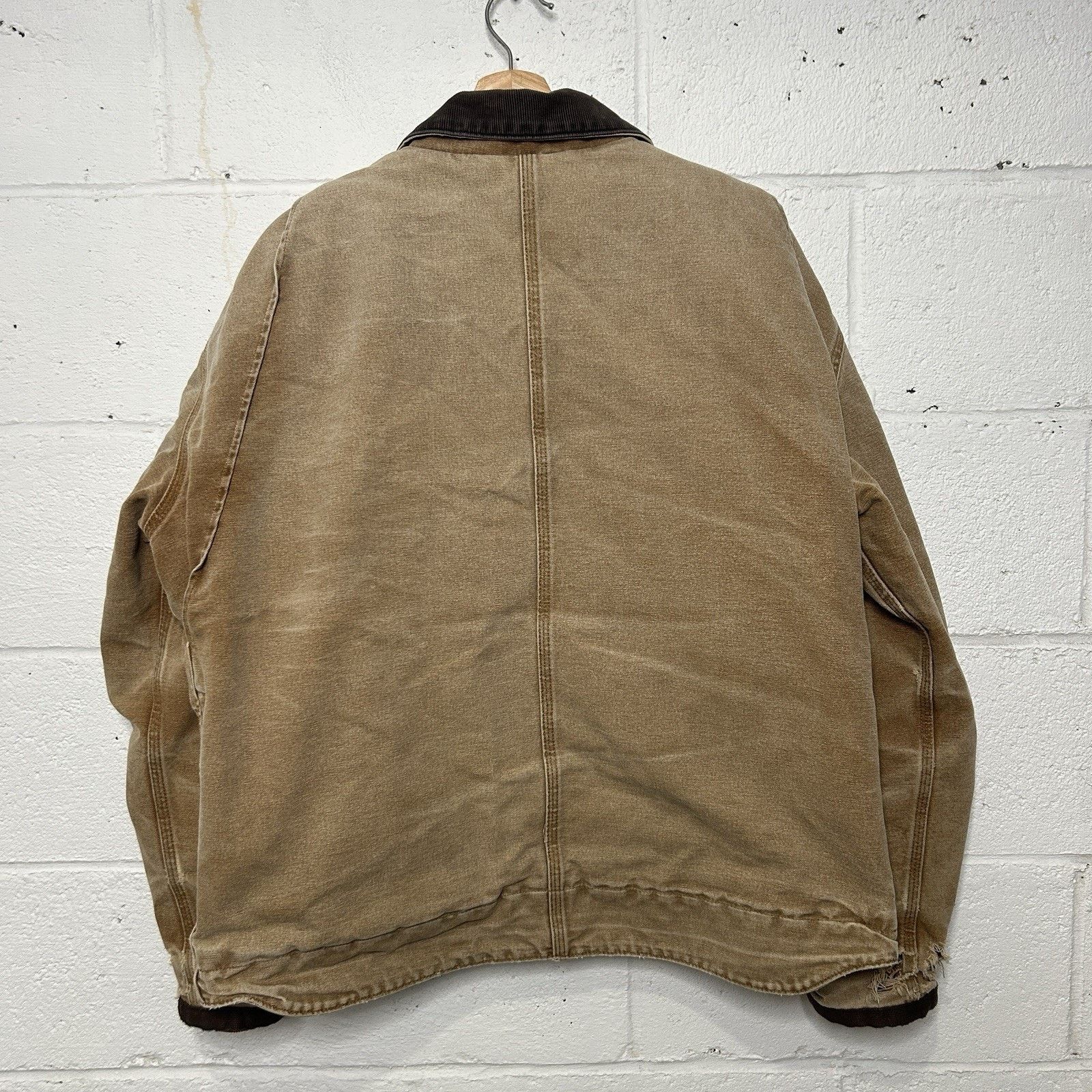 Carhartt Carhartt Quilted Canvas Tractor Jacket “Brown” Size US L / EU 52-54 / 3 - 2 Thumbnail