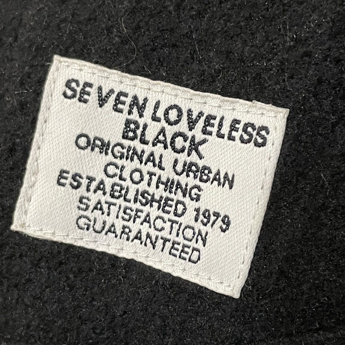 PPFM BACKS Seven Loveless Black Jacket, Black Hooded Coat Size US M / EU 48-50 / 2 - 7 Thumbnail