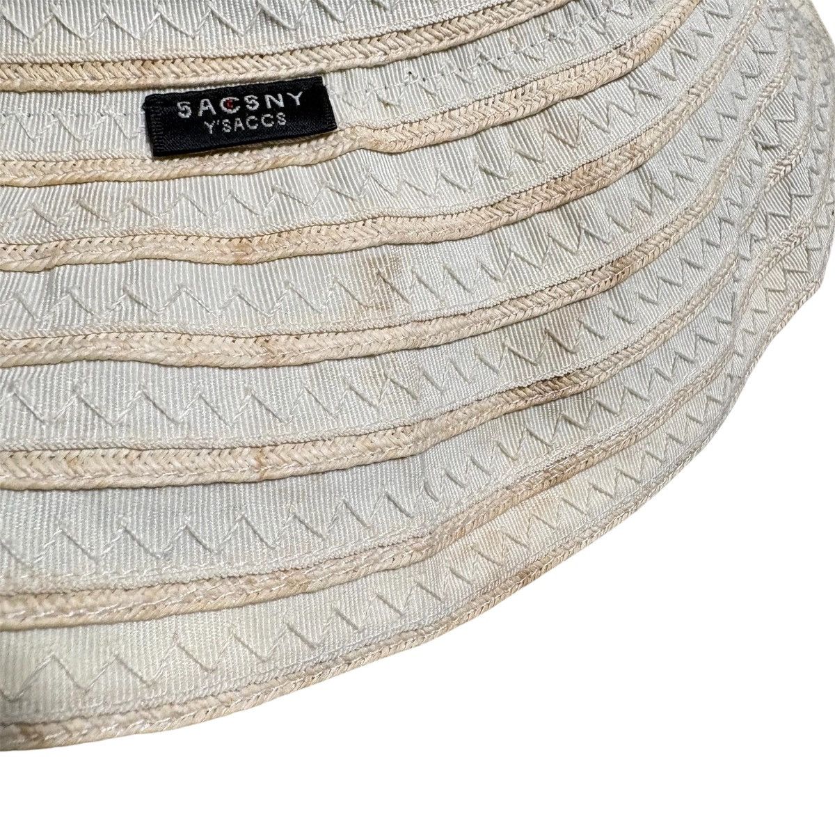 Y's Y’s Yohji Yamamoto Y’saccs Japanese Striped Bucket Hat Size ONE SIZE - 8 Thumbnail
