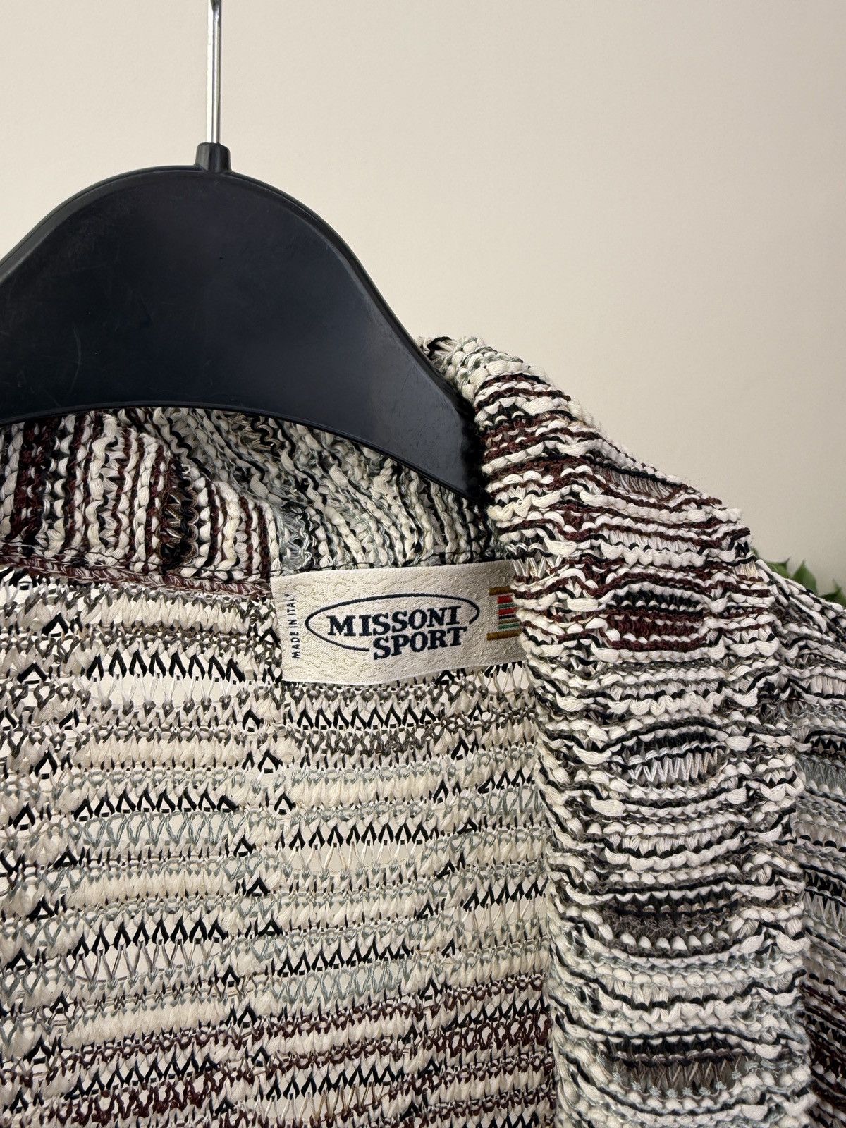 Missoni Vintage Missoni Sport Open Front women’s Cardigan Size XL / US 12-14 / IT 48-50 - 4 Thumbnail